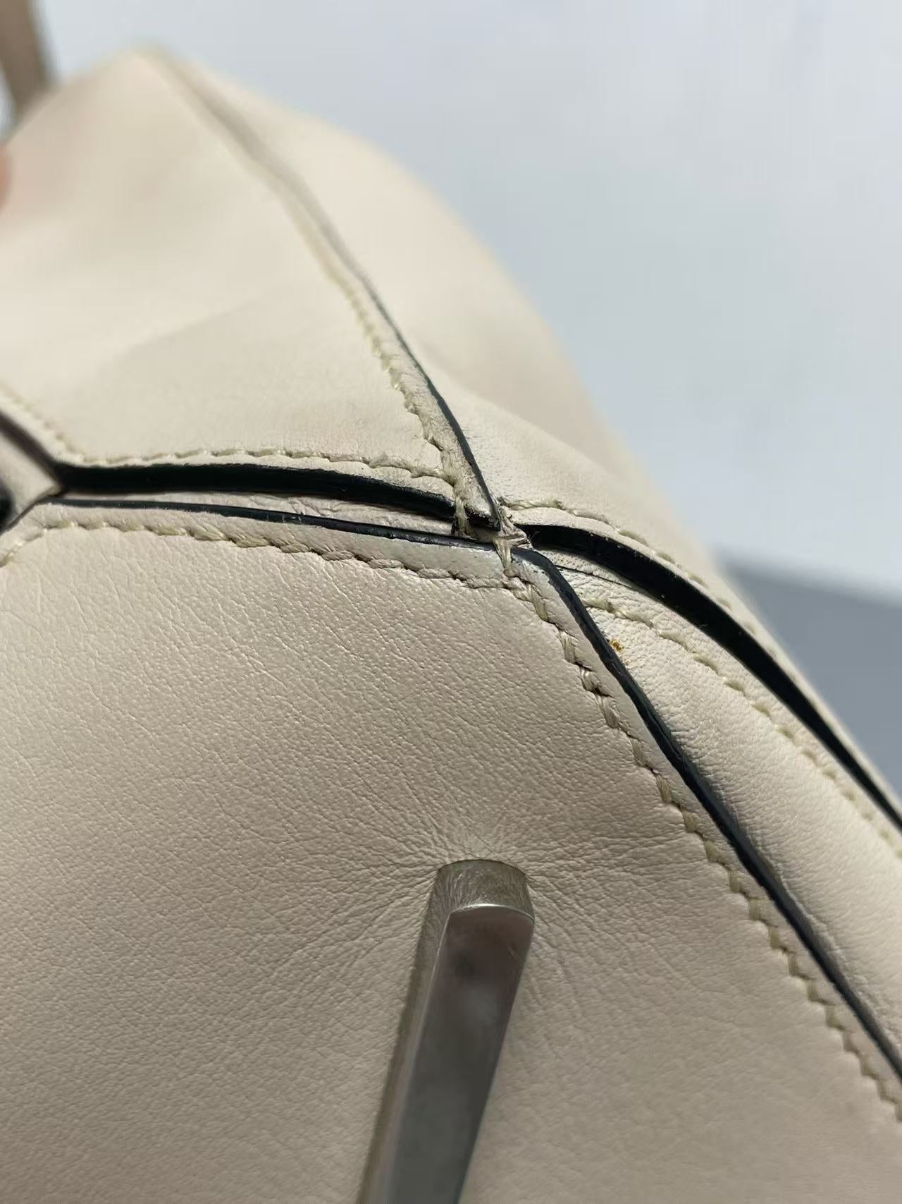 Loewe - Puzzle bag - Calfskin leather - Beige - (Medium)