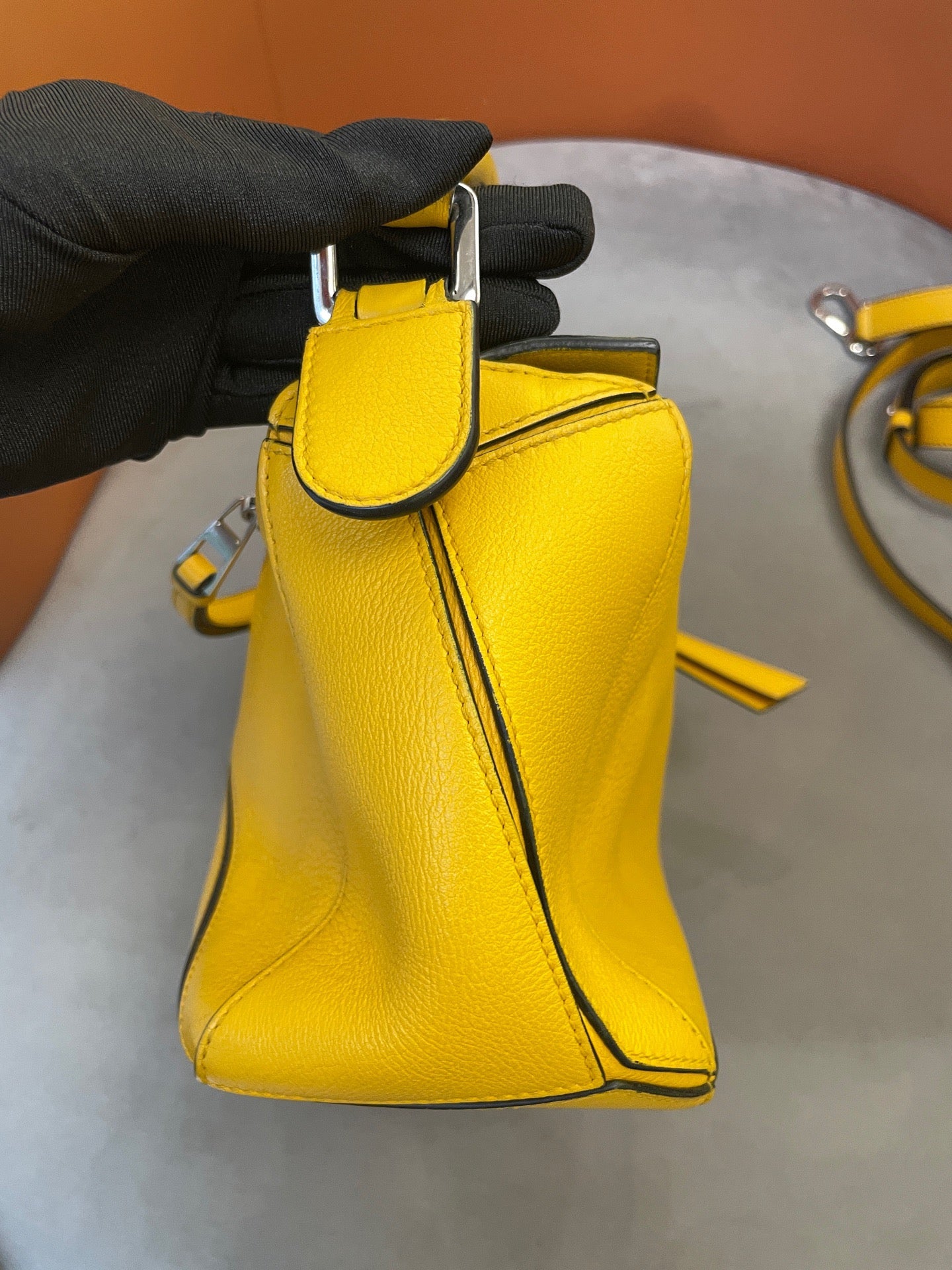Loewe - Puzzle Bag - Calfskin leather - Yellow - (Small)