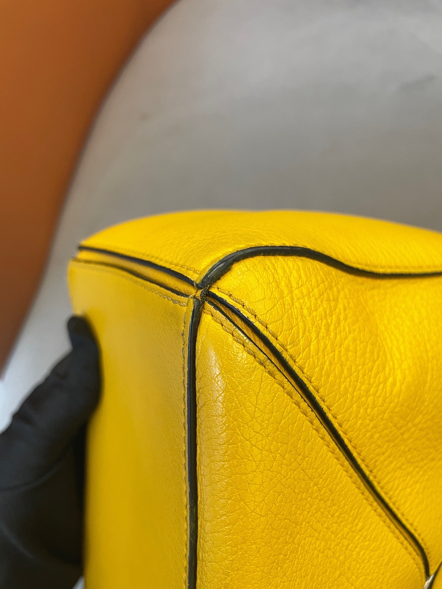 Loewe - Puzzle Bag - Calfskin leather - Yellow - (Small)