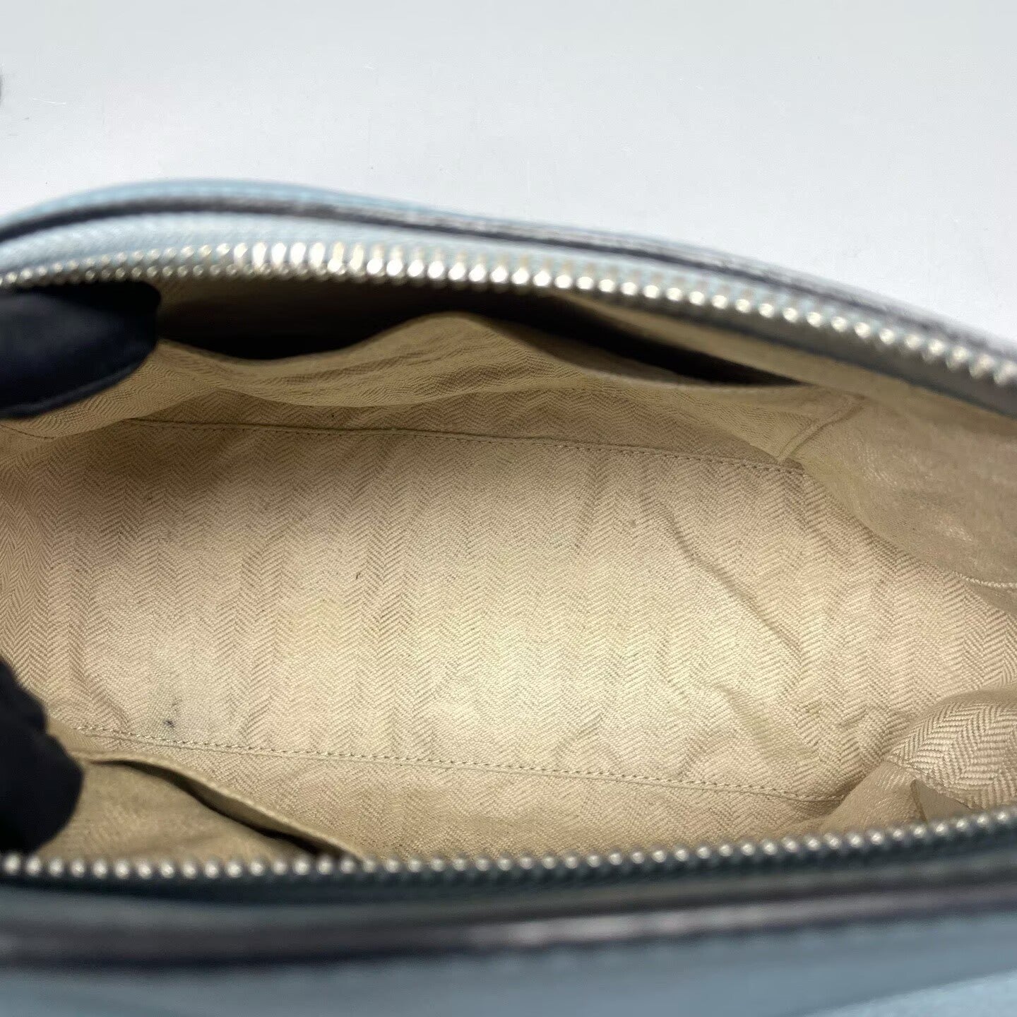 Loewe - Puzzle Bag - Grained calfskin leather - Mist Blue - (Small)