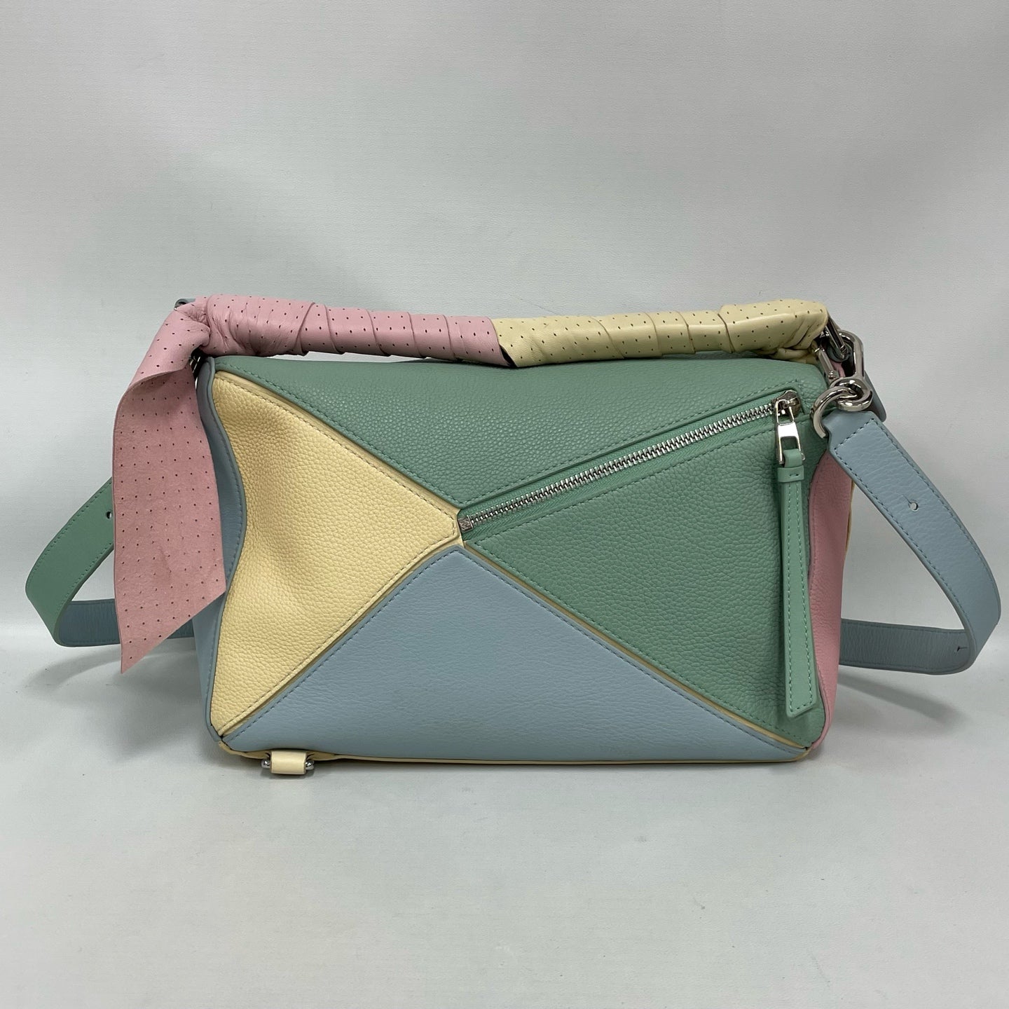 Loewe - Puzzle Bag - Grained calfskin leather - Multicolour - (medium)