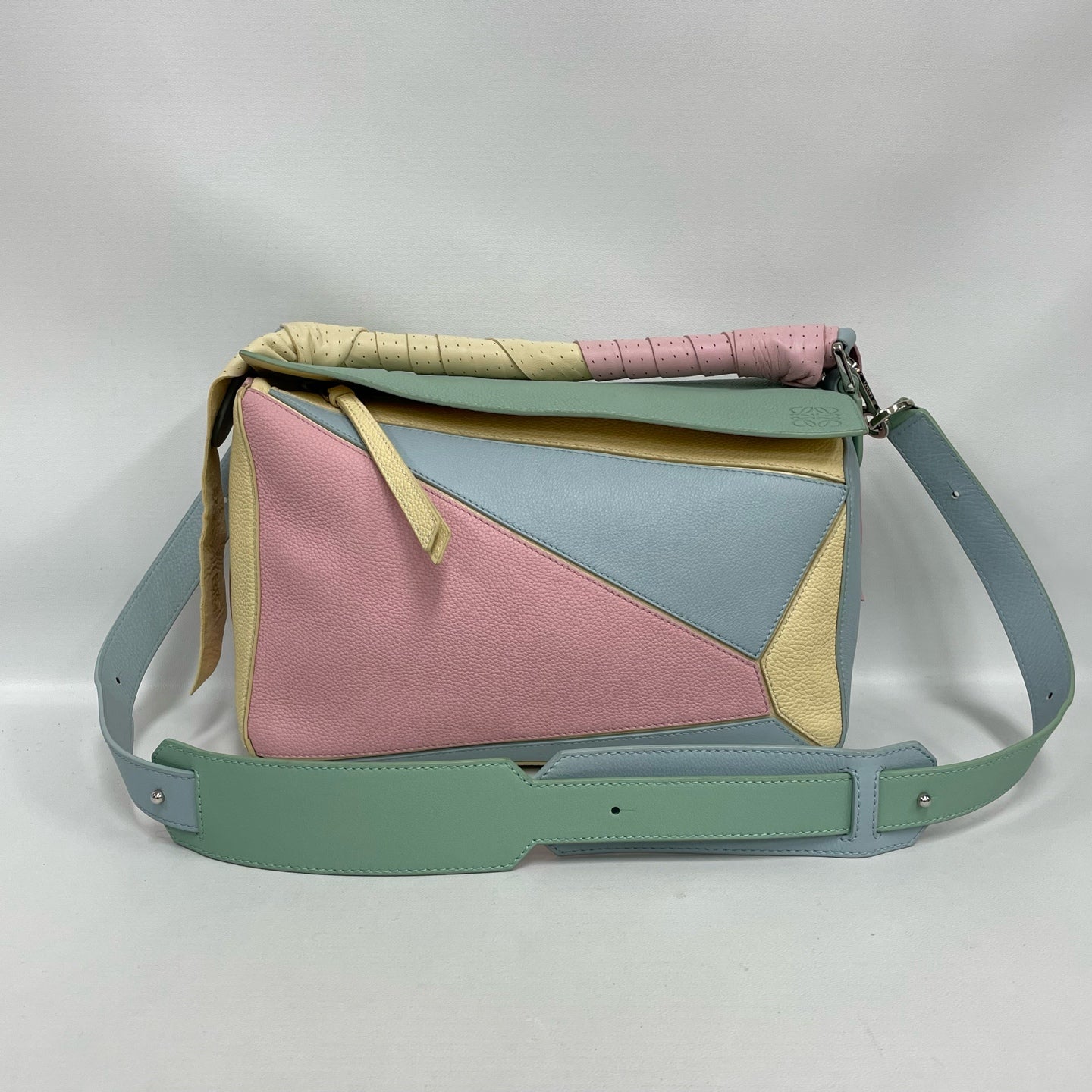 Loewe - Puzzle Bag - Grained calfskin leather - Multicolour - (medium)