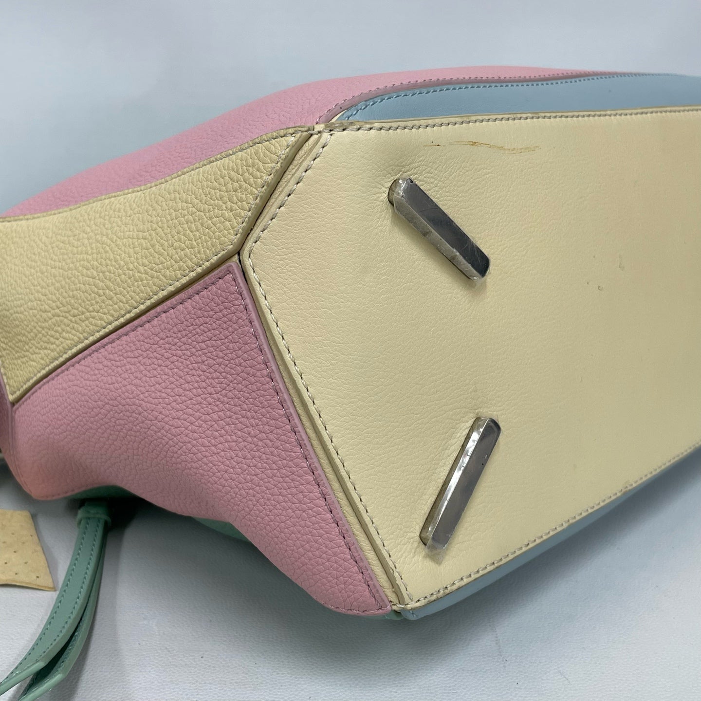 Loewe - Puzzle Bag - Grained calfskin leather - Multicolour - (medium)
