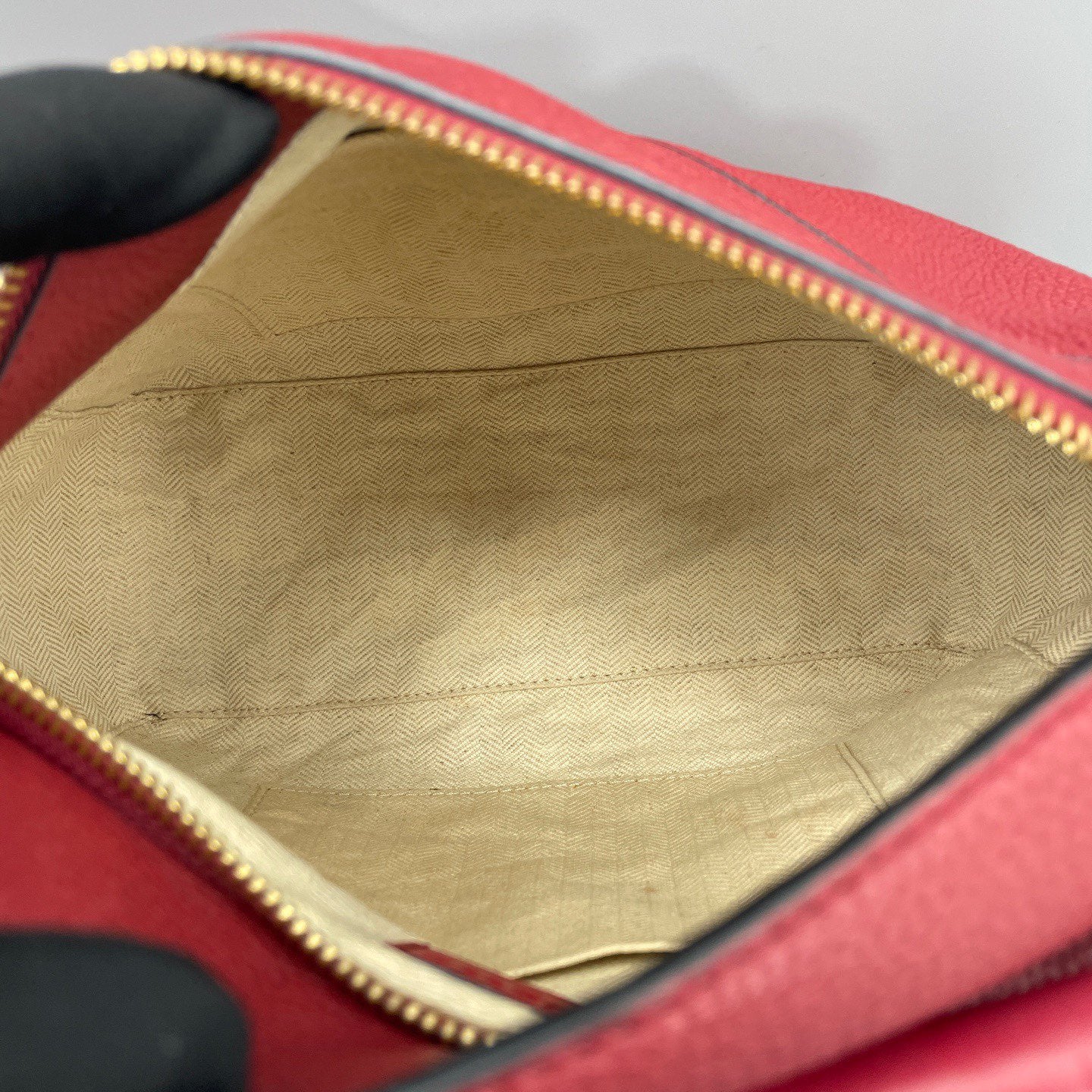 Loewe - Puzzle Bag - Grained leather - Burgundy - (small)