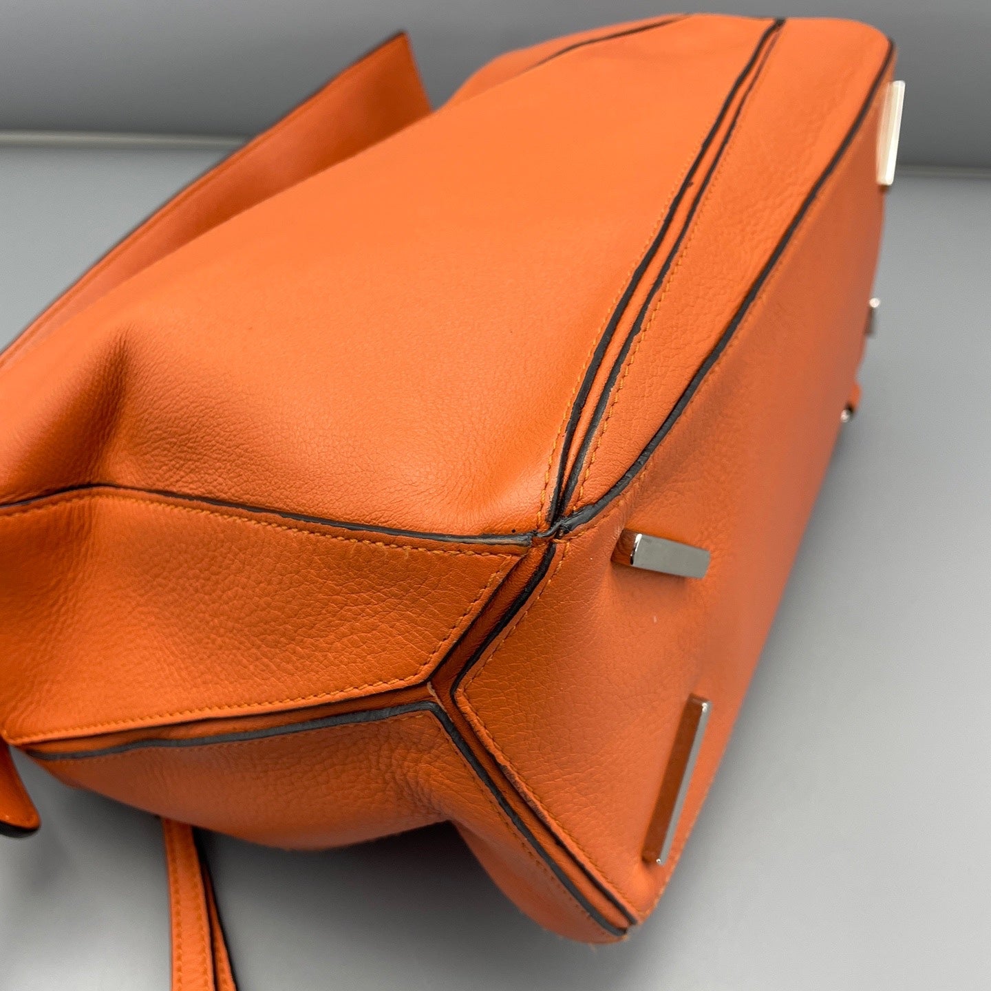 Loewe - Puzzle Bag - Grained leather - Orange - (medium)