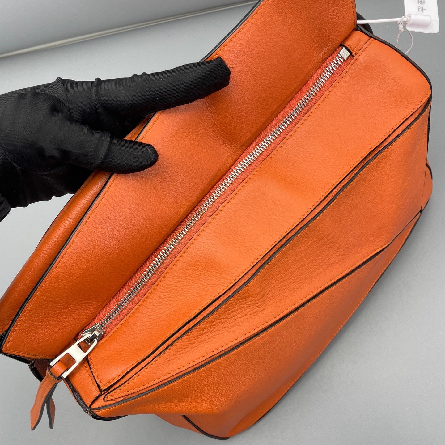 Loewe - Puzzle Bag - Grained leather - Orange - (medium)