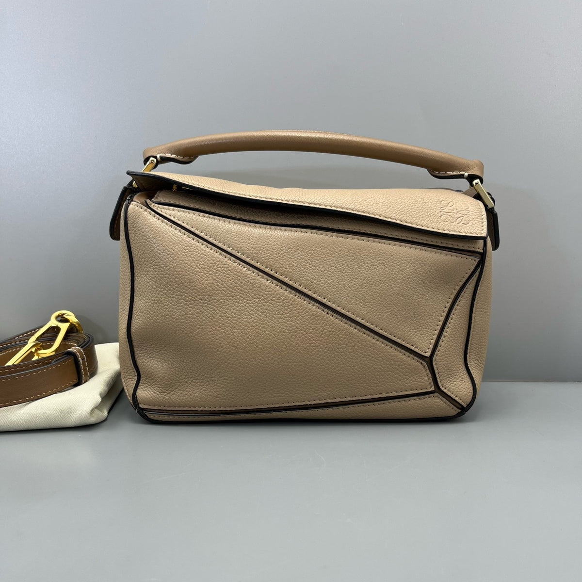 Loewe - Puzzle bag - Leather - Beige - (small)