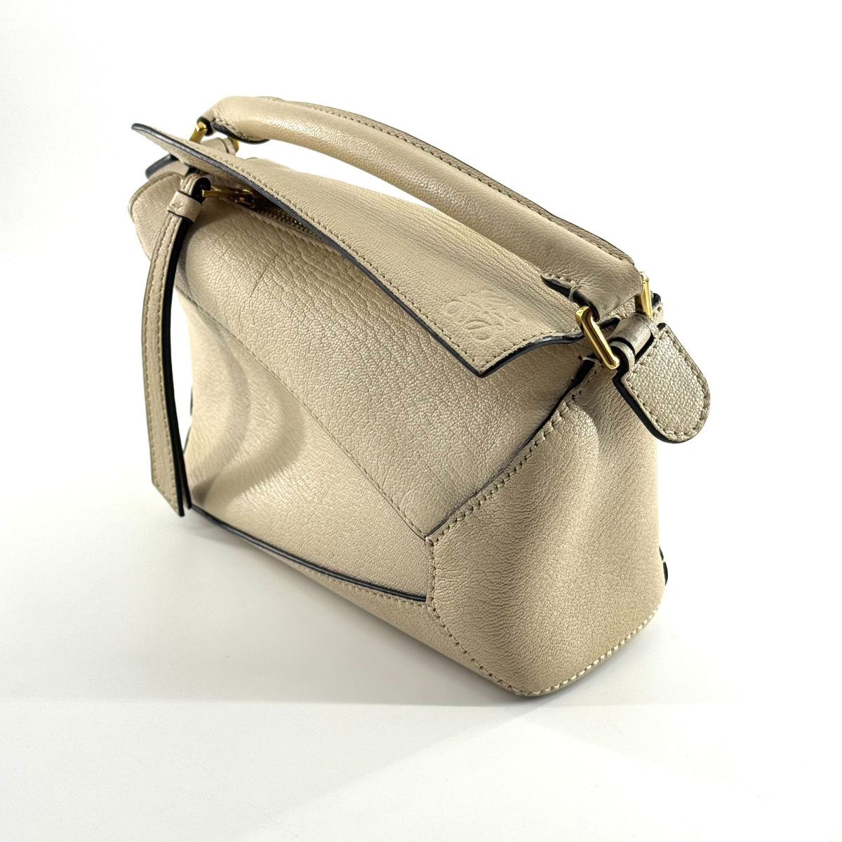 Loewe - Puzzle Bag Mini - Leather - Beige - (mini)
