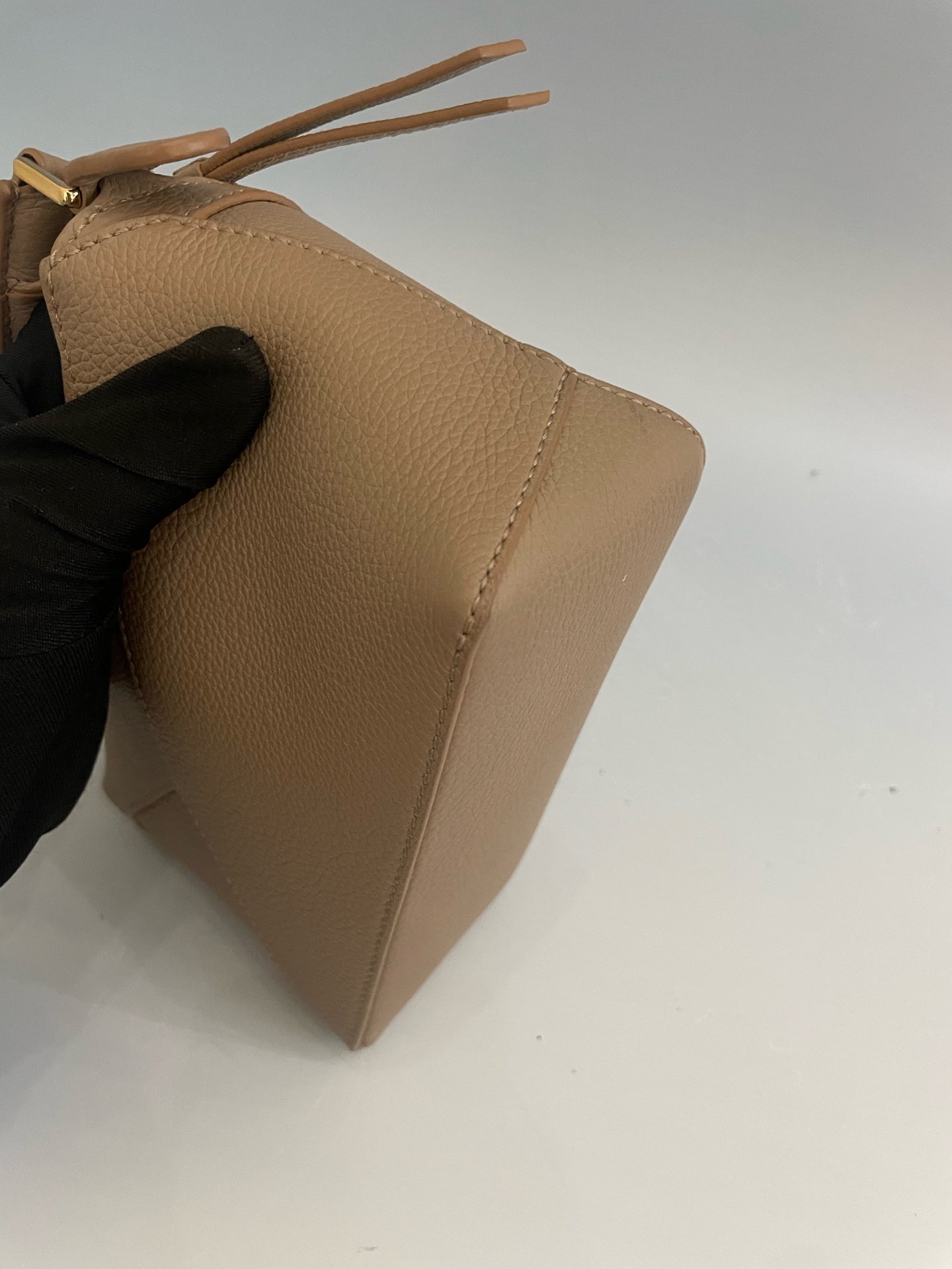 LOEWE - Puzzle Edge - Leather - Beige - (mini)