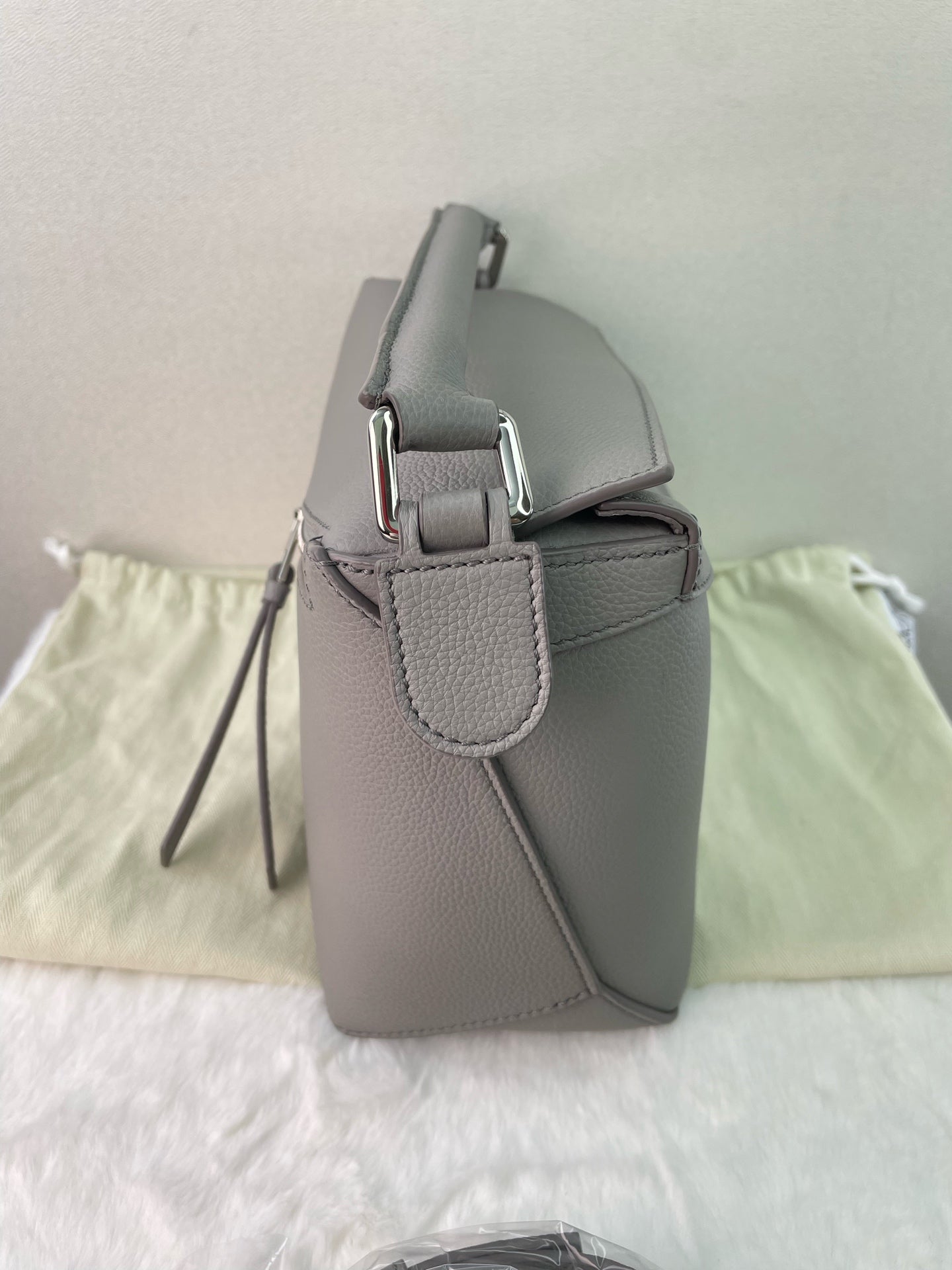 Loewe - Puzzle Edge - Leather - Grey - (small)