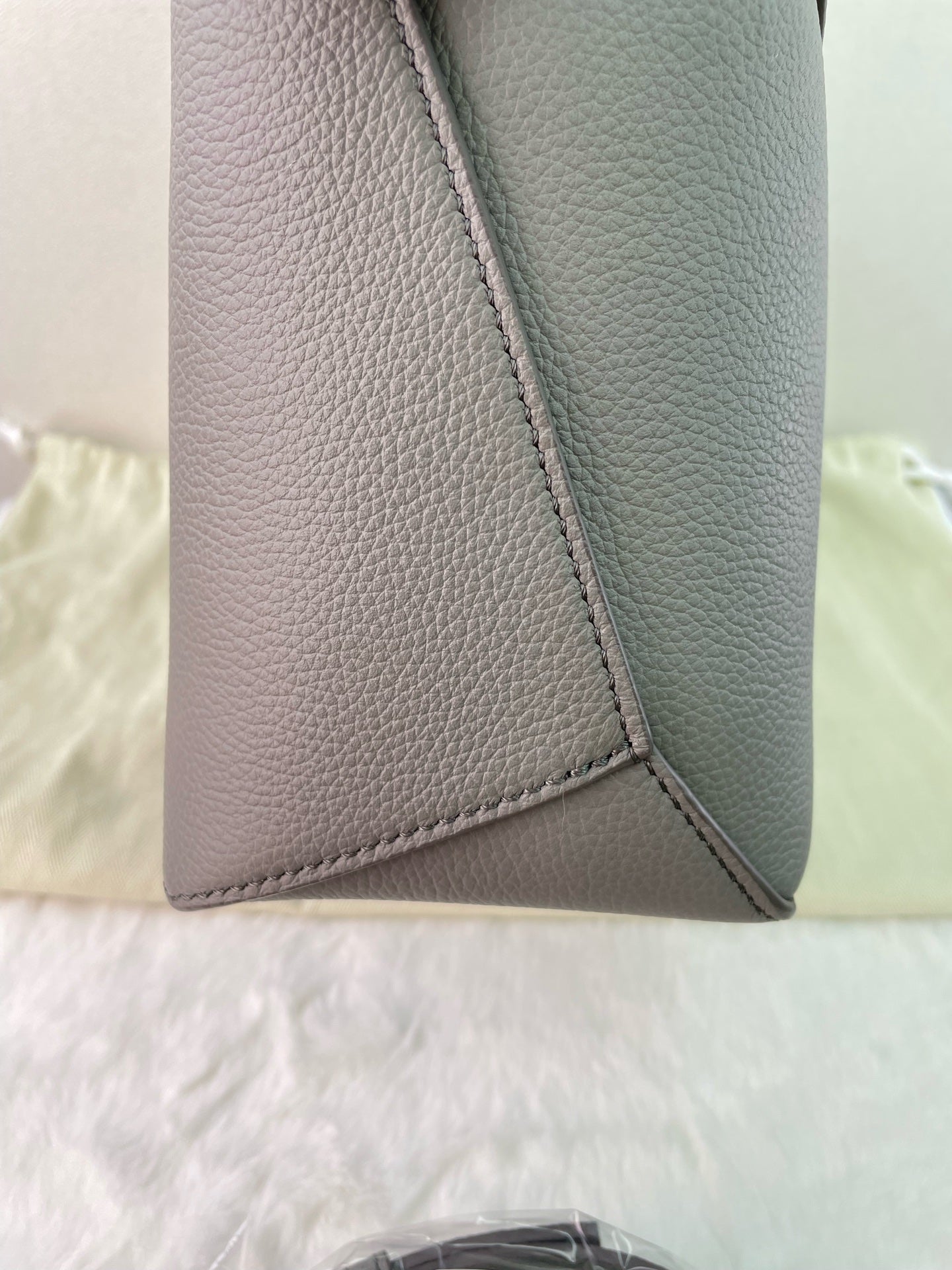 Loewe - Puzzle Edge - Leather - Grey - (small)
