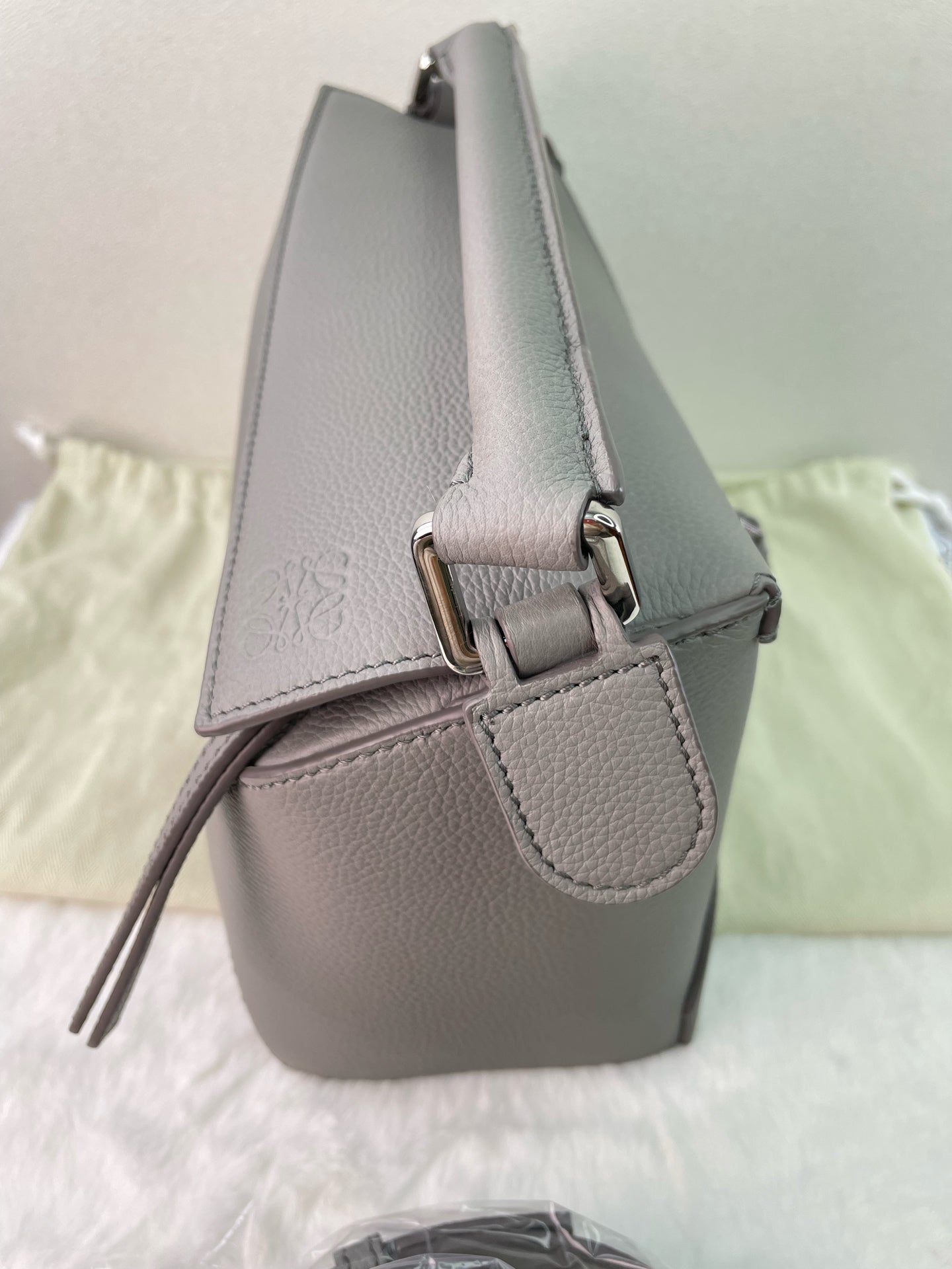 Loewe - Puzzle Edge - Leather - Grey - (small)