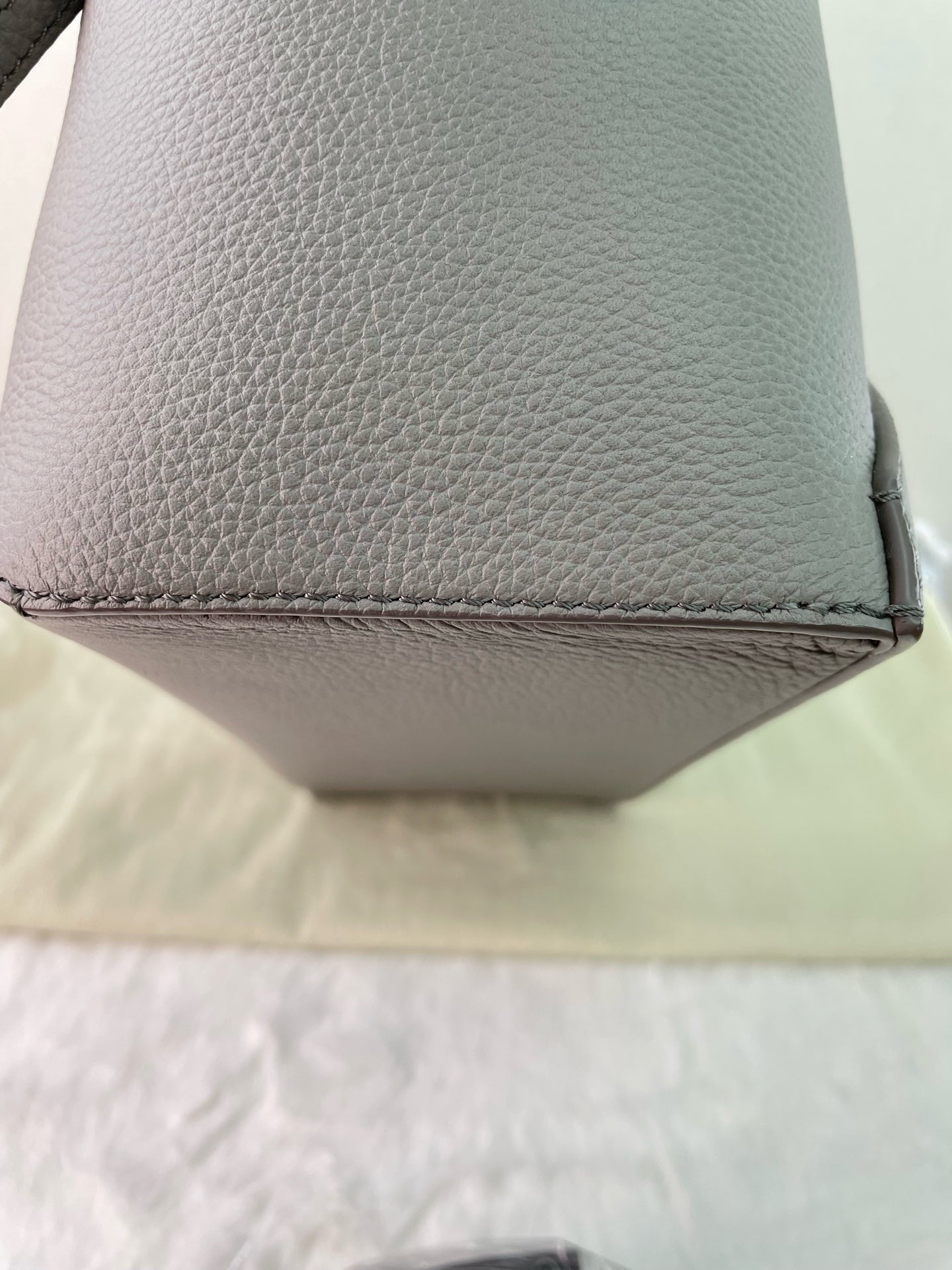 Loewe - Puzzle Edge - Leather - Grey - (small)