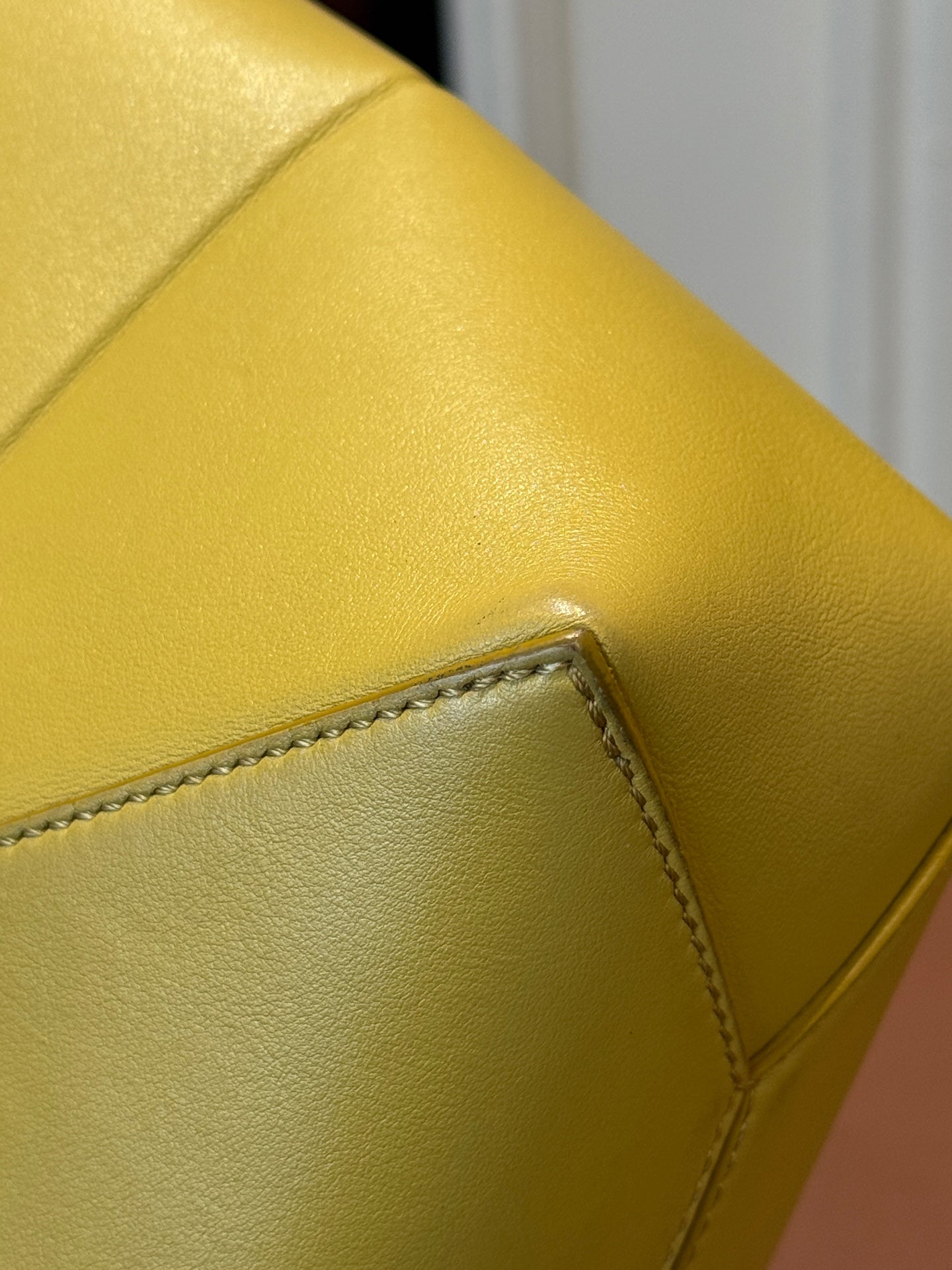 Loewe - Puzzle Fold mini - Leather - Yellow - (mini)