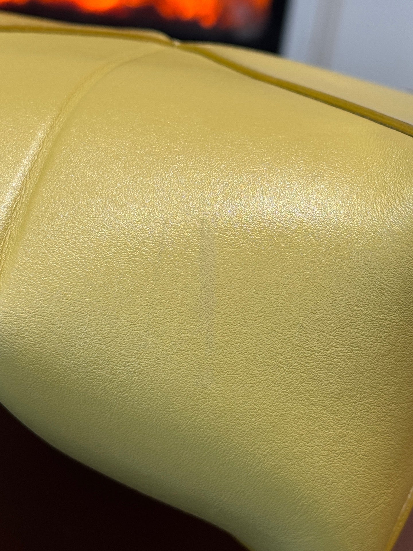 Loewe - Puzzle Fold mini - Leather - Yellow - (mini)
