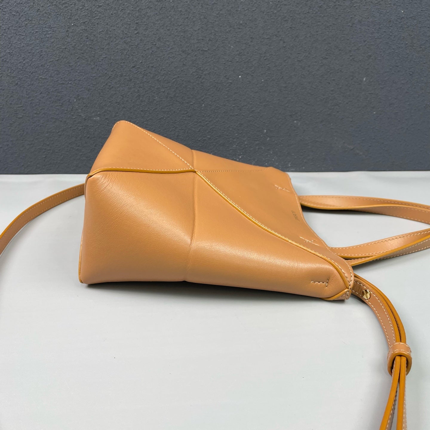 Loewe - Puzzle Fold Tote Bag - Calfskin leather - Toffee - (Small)