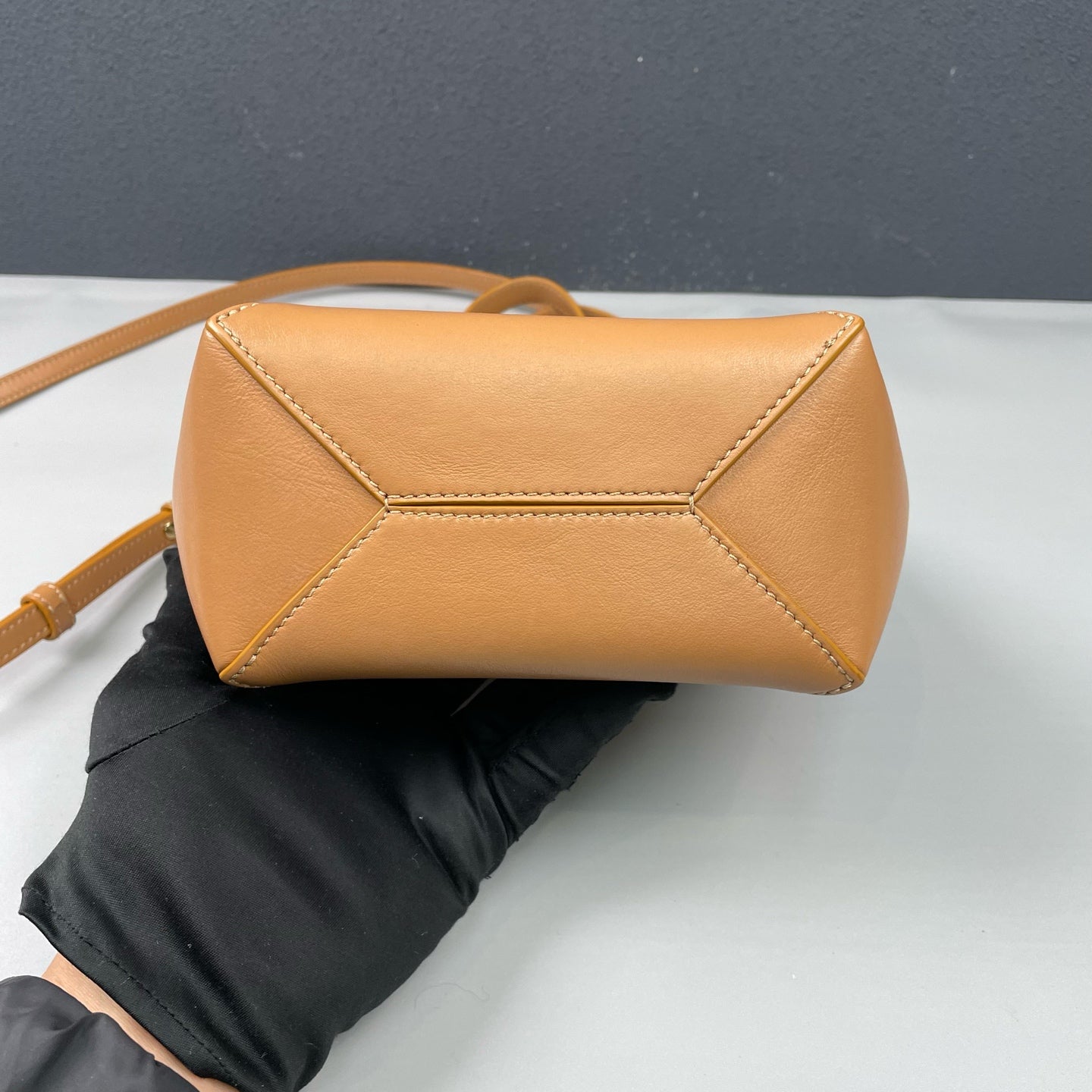 Loewe - Puzzle Fold Tote Bag - Calfskin leather - Toffee - (Small)