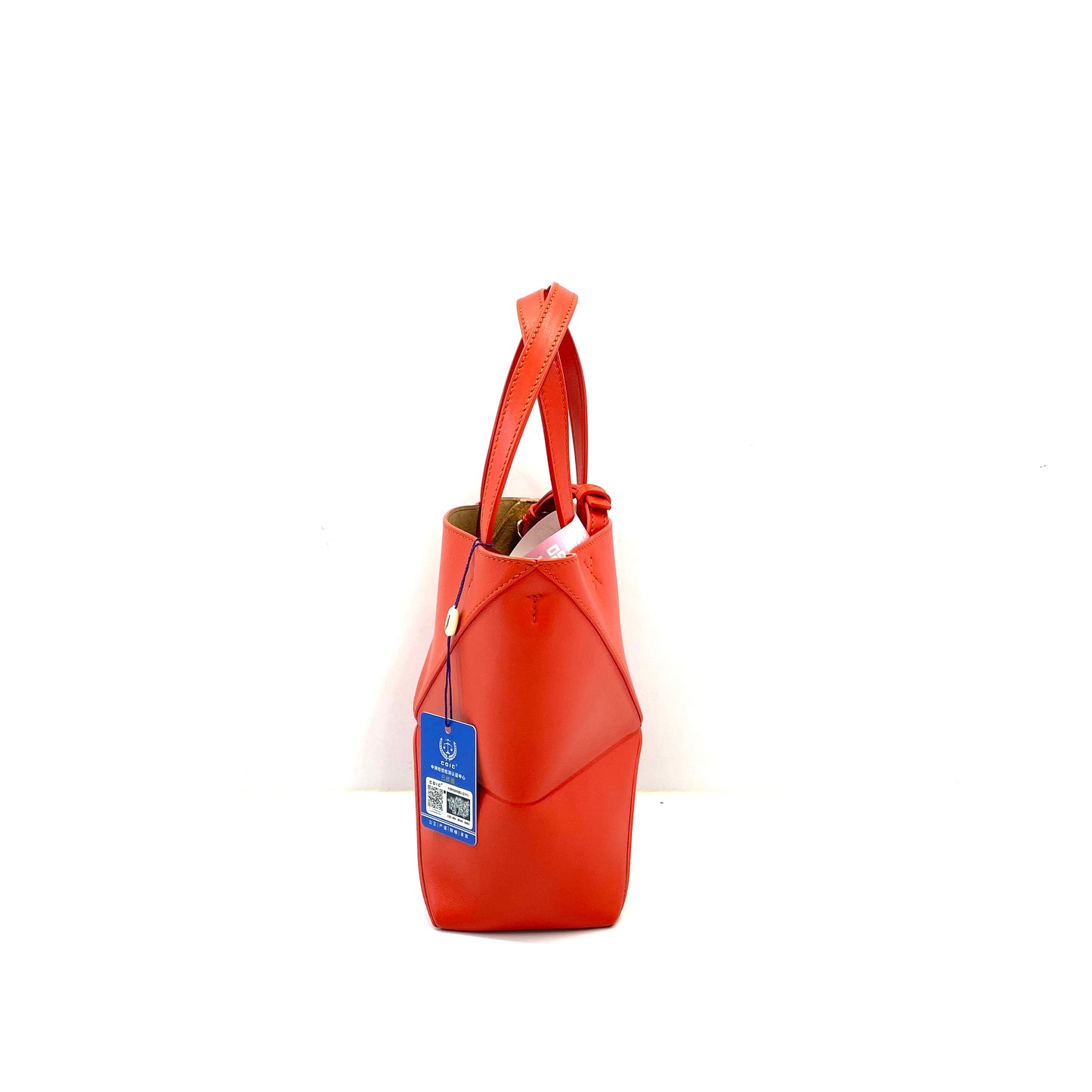 Loewe - Puzzle Fold Tote - Leather - Orange - (mini)