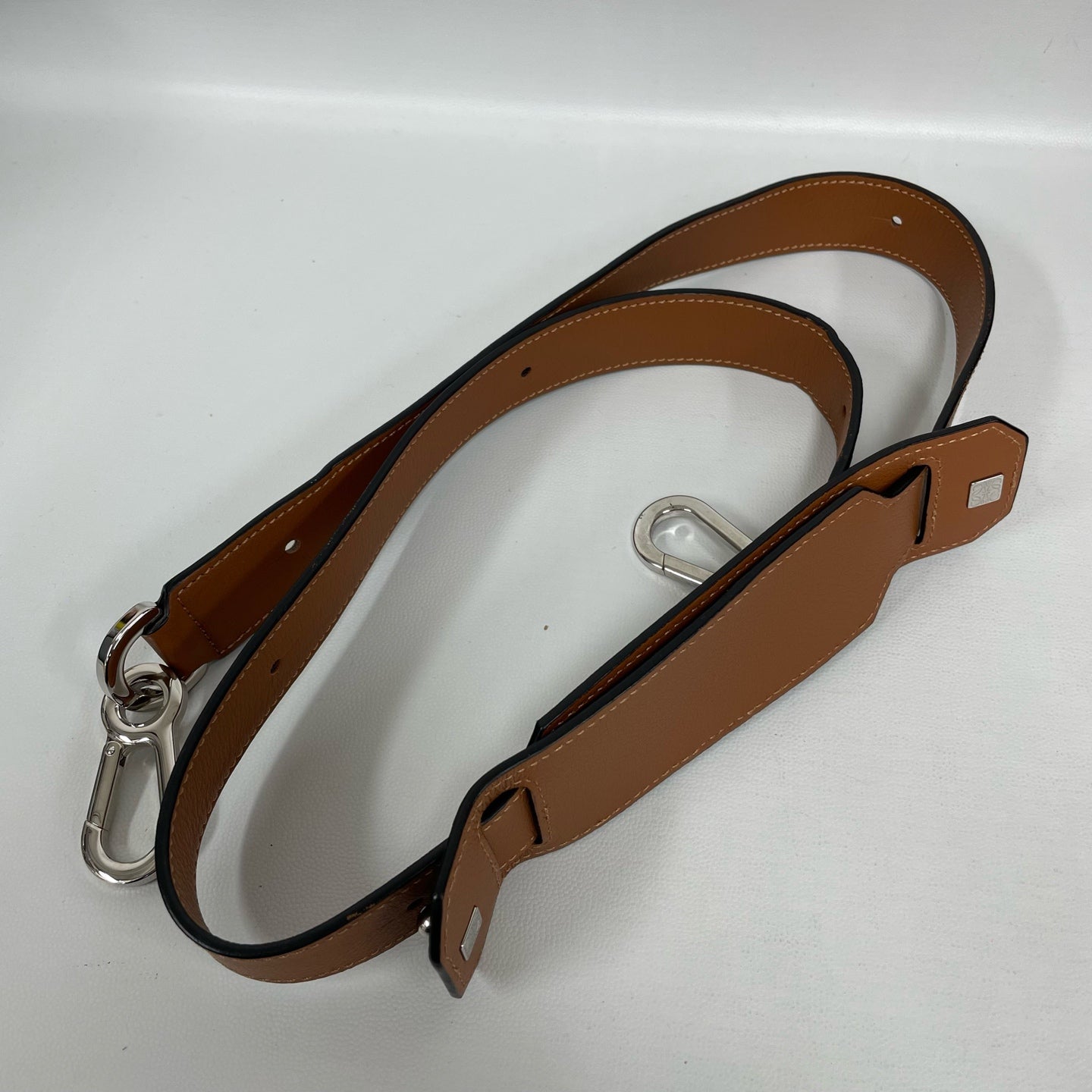 Loewe - Puzzle - Grained calfskin leather - Caramel with Silver-Tone Hardware - (large)