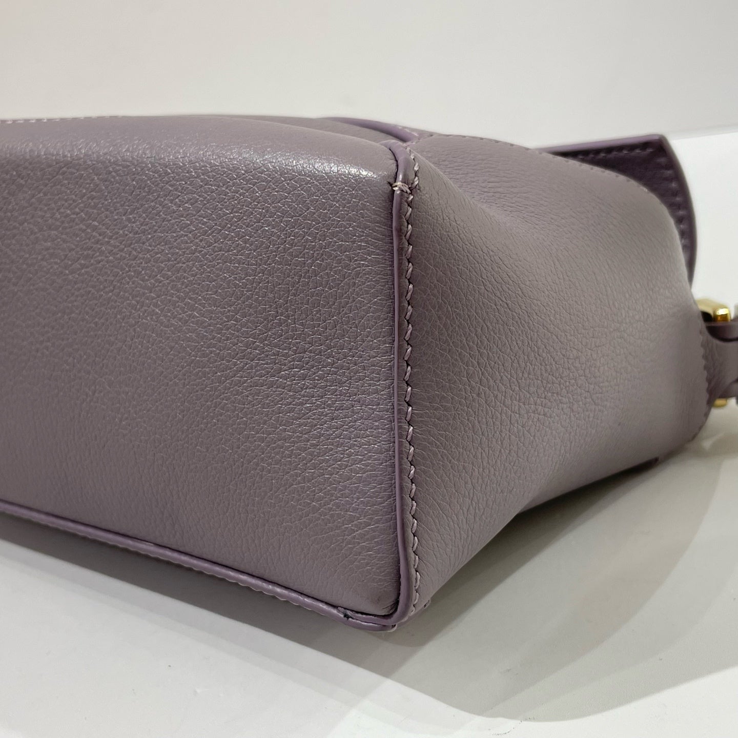 Loewe - Puzzle - Grained calfskin leather - Purple with Gold-Tone Hardware - (mini)