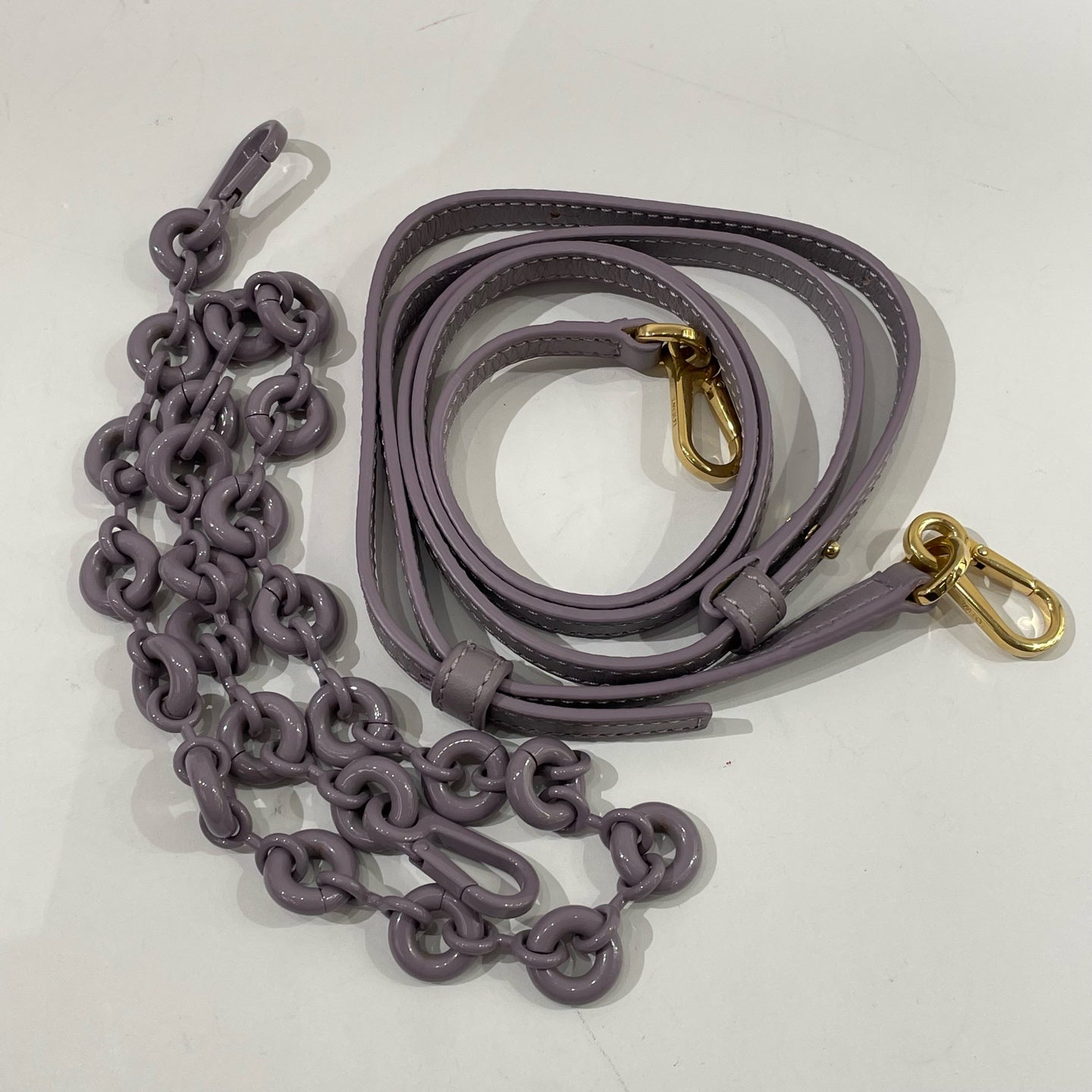 Loewe - Puzzle - Grained calfskin leather - Purple with Gold-Tone Hardware - (mini)