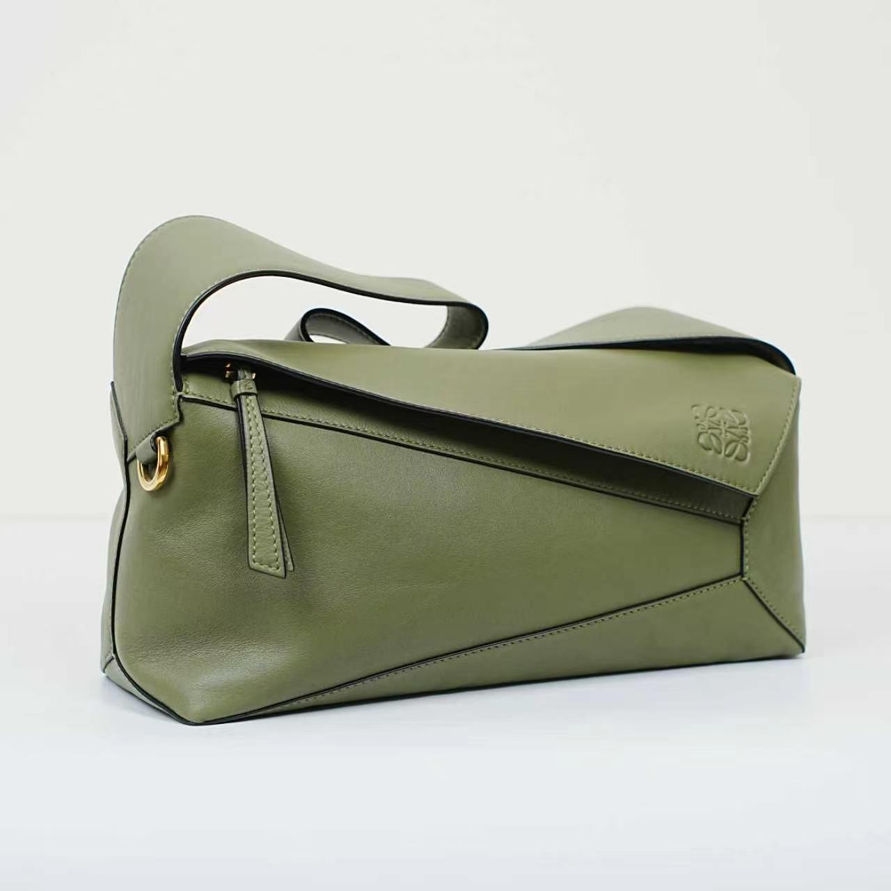 LOEWE - Puzzle Hobo - Leather - Green - (medium)