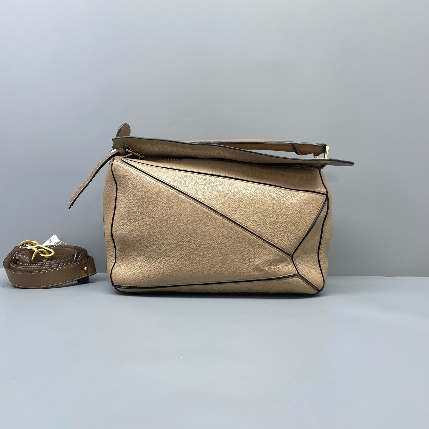 Loewe - Puzzle - Leather - Beige - (medium)