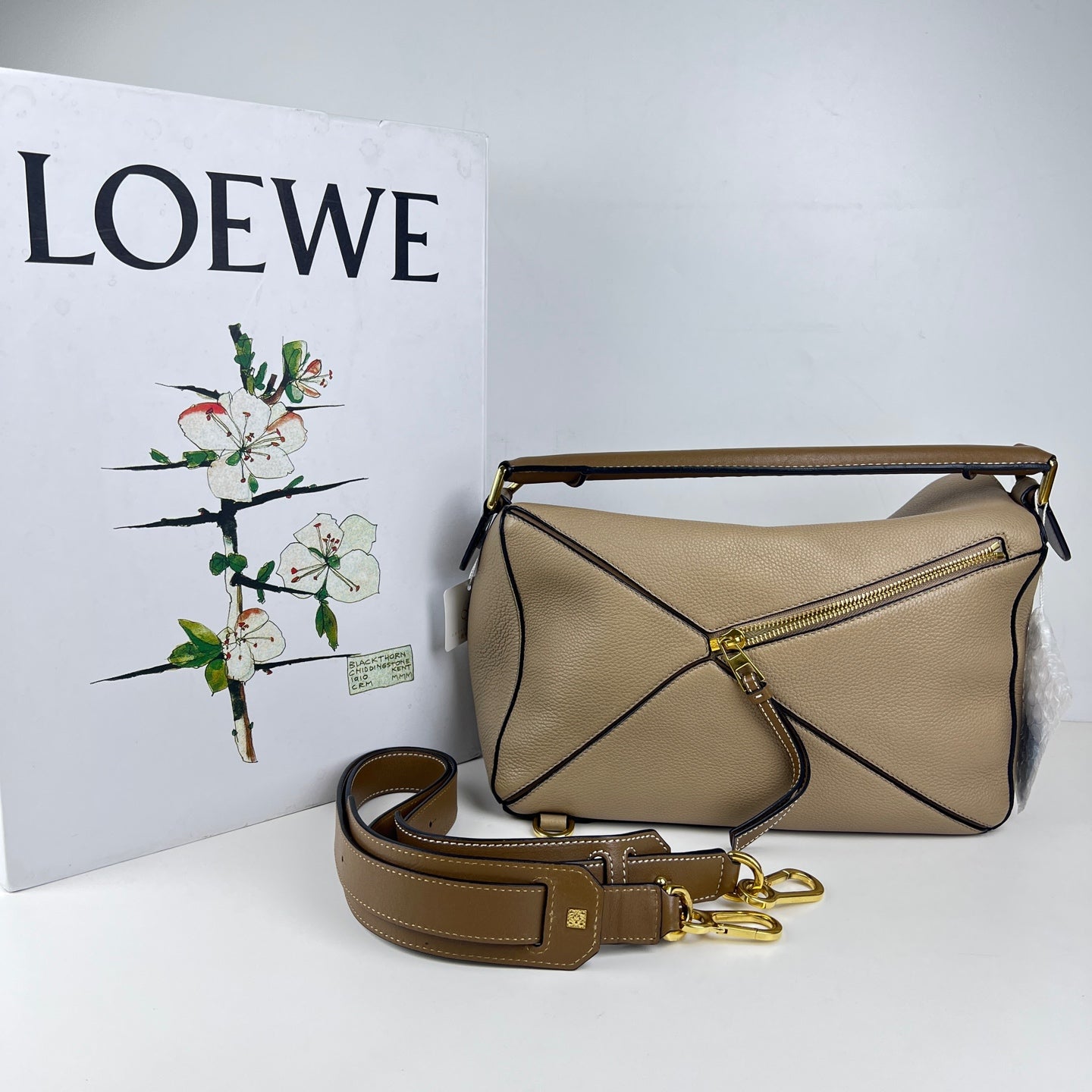 Loewe - Puzzle - Leather - Beige - (medium)