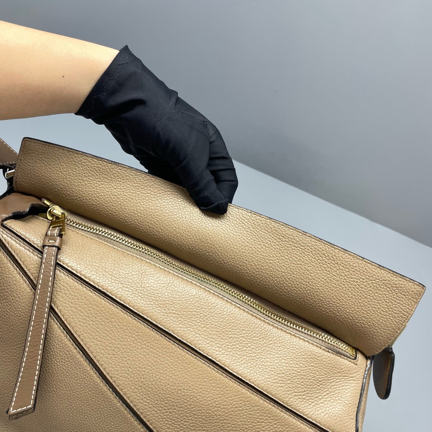 Loewe - Puzzle - Leather - Beige - (medium)