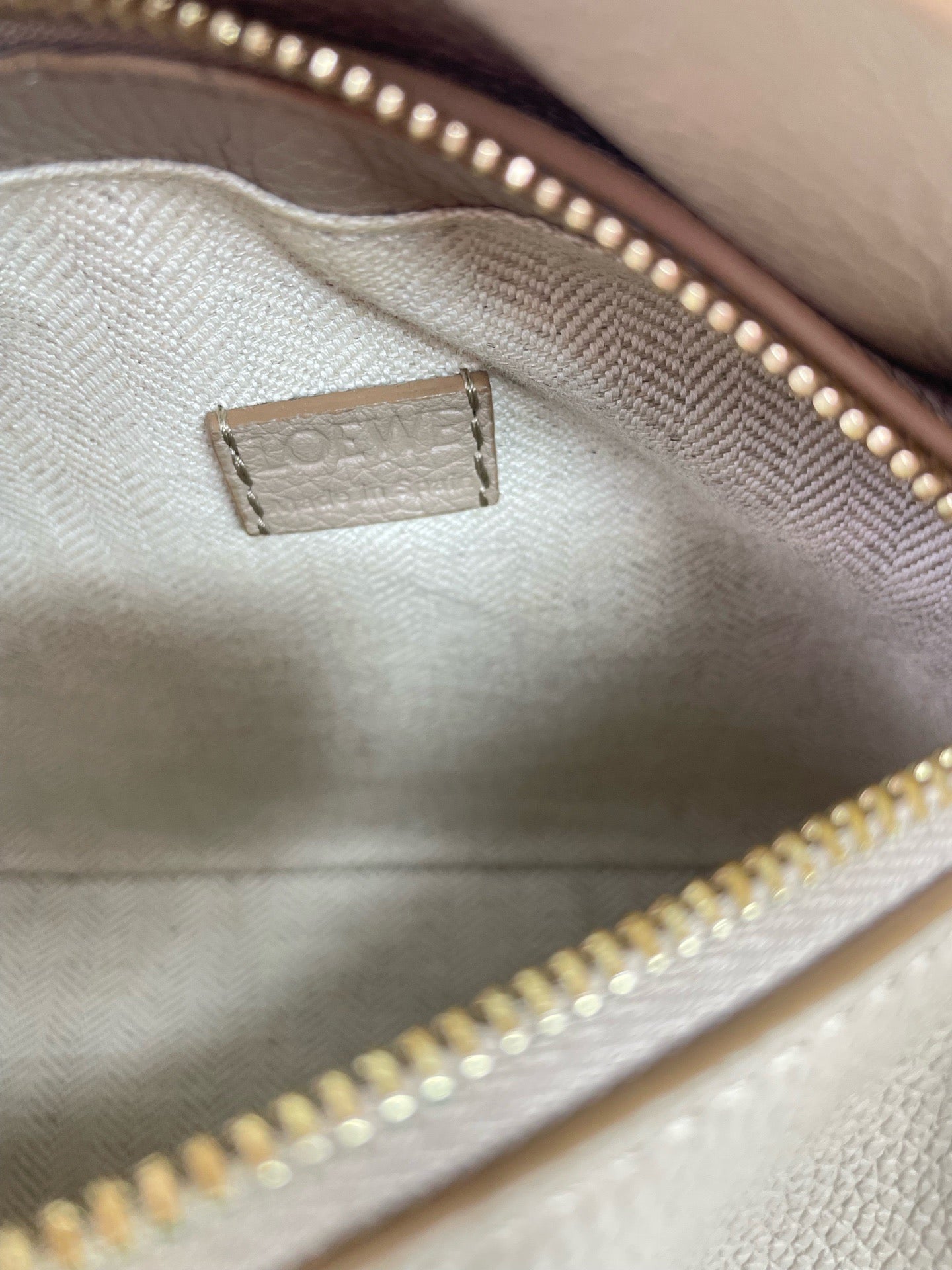 Loewe - Puzzle - Leather - Beige - (mini)