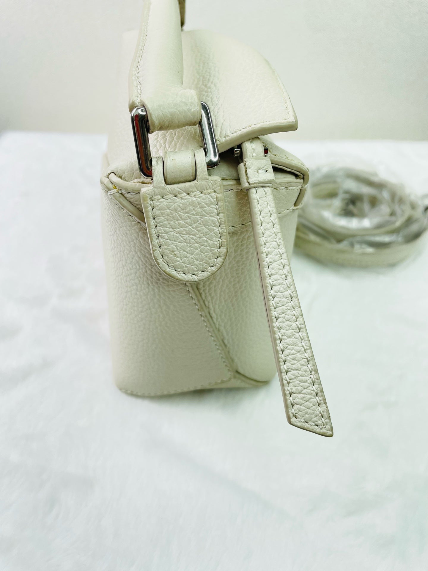 Loewe - Puzzle - Leather - Beige - (mini)
