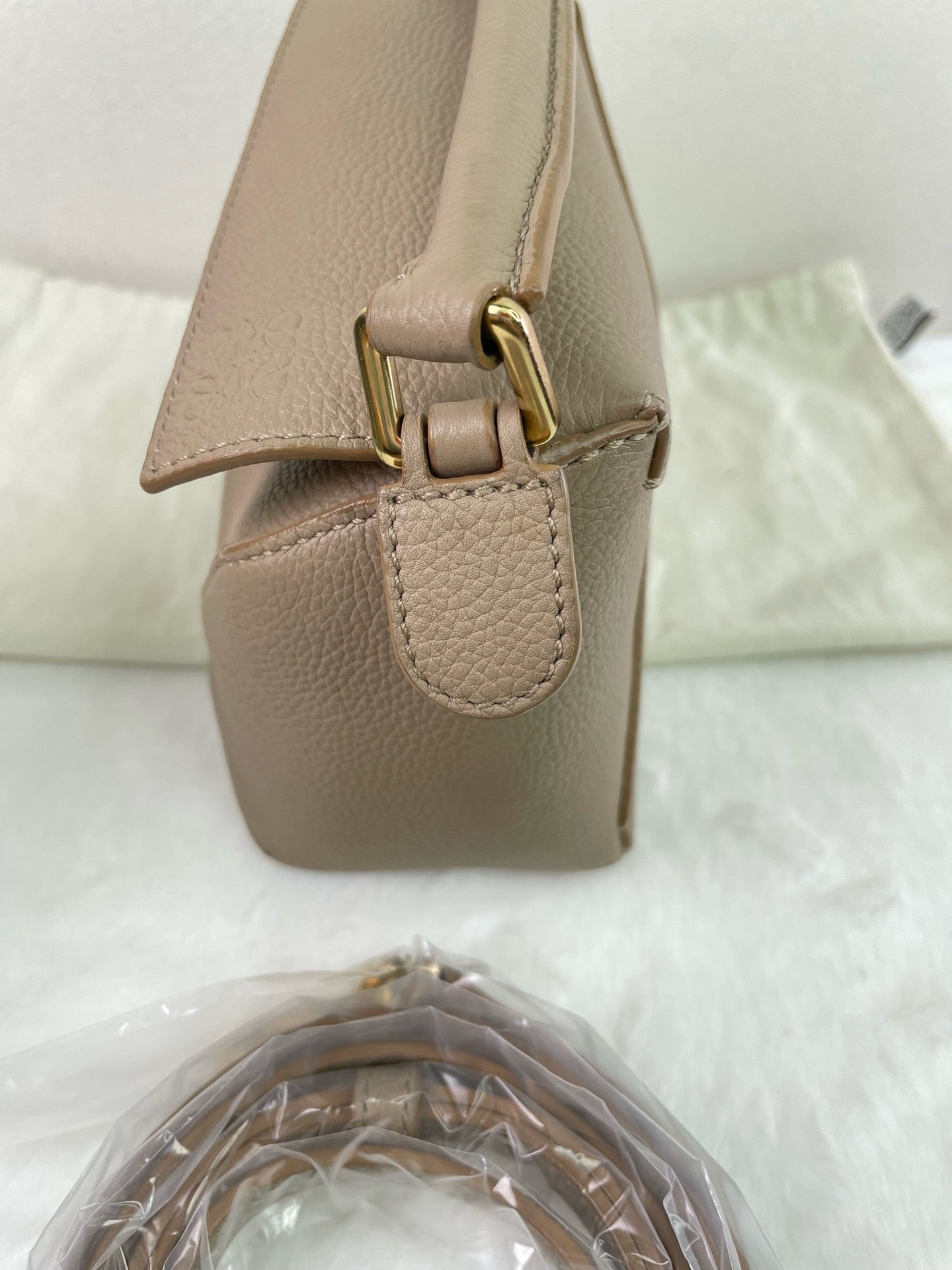 Loewe - Puzzle - Leather - Beige - (mini)