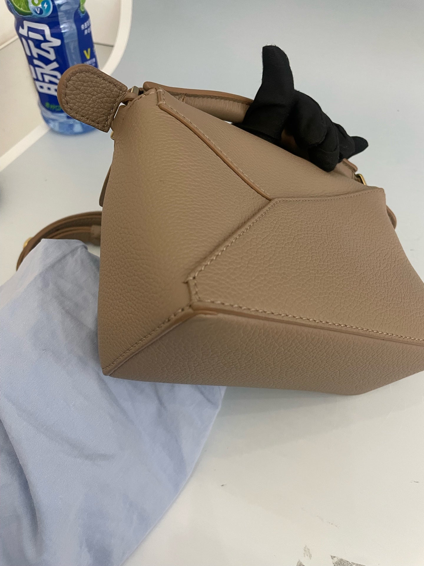 Loewe - Puzzle - Leather - Beige - (mini)