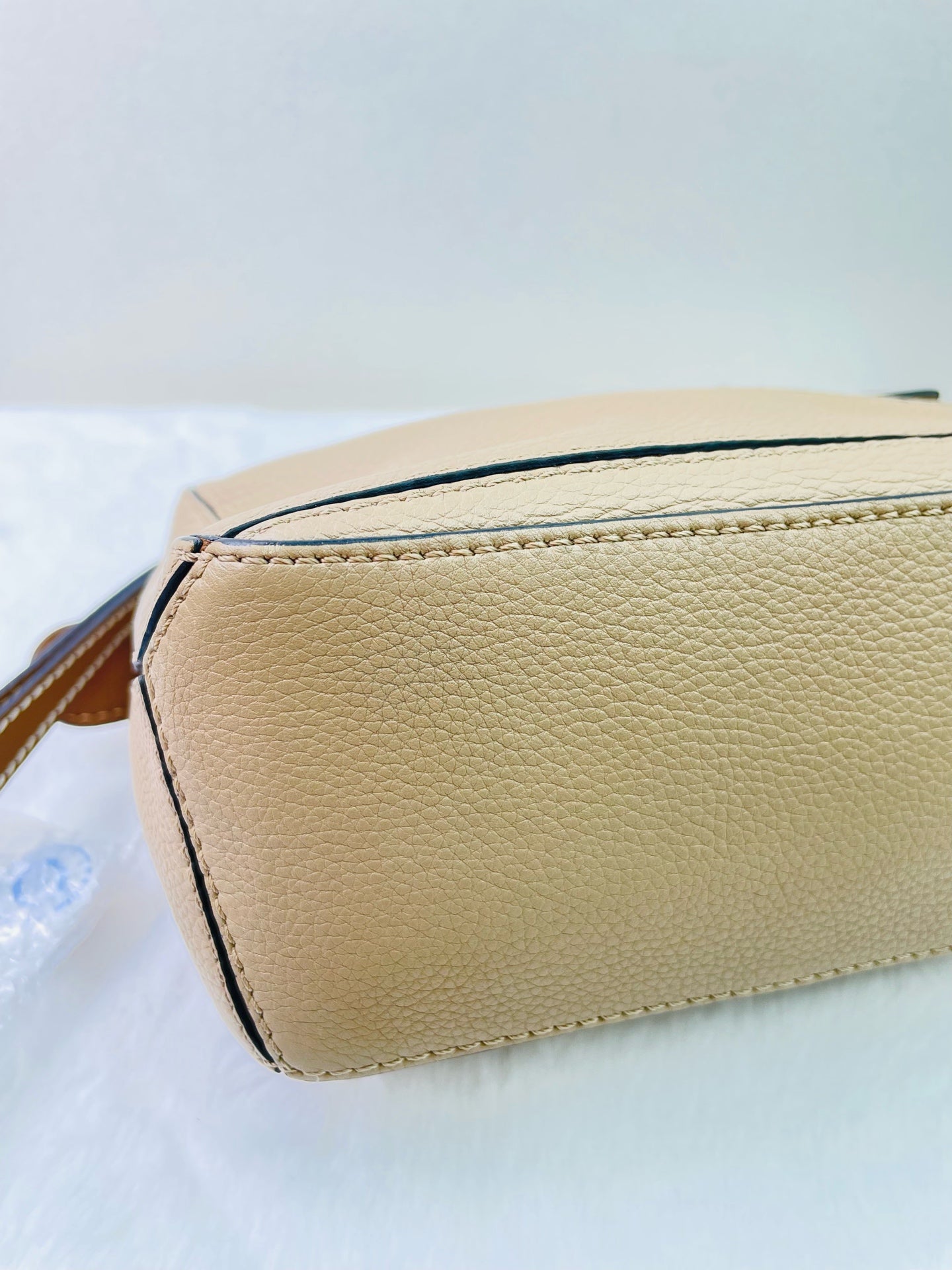 Loewe - Puzzle - Leather - Beige - (mini)