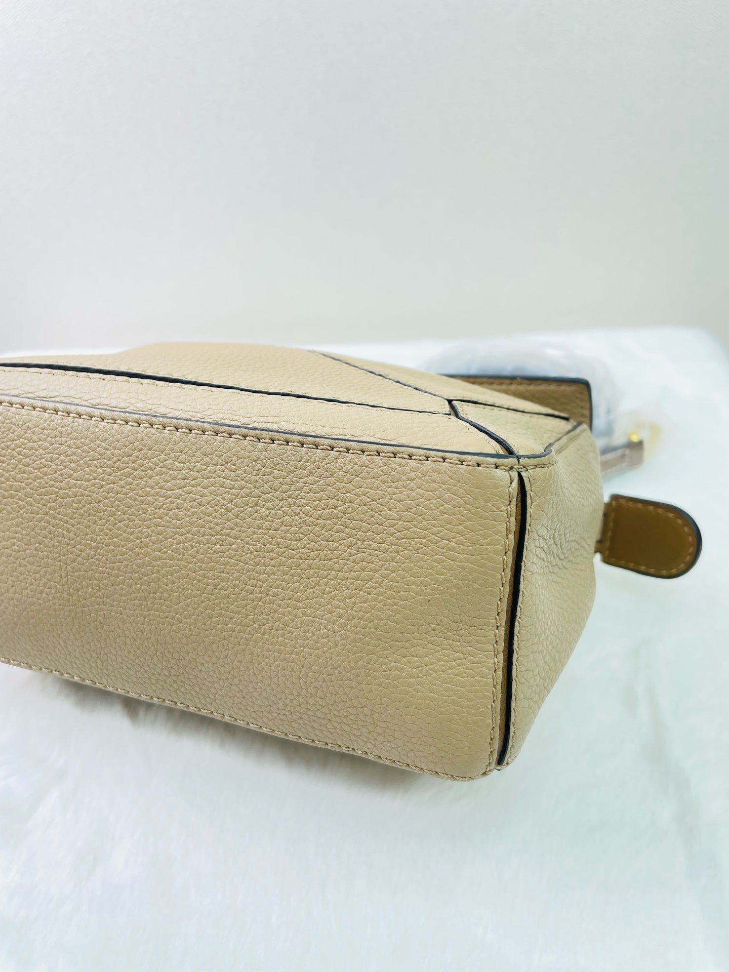 Loewe - Puzzle - Leather - Beige - (mini)