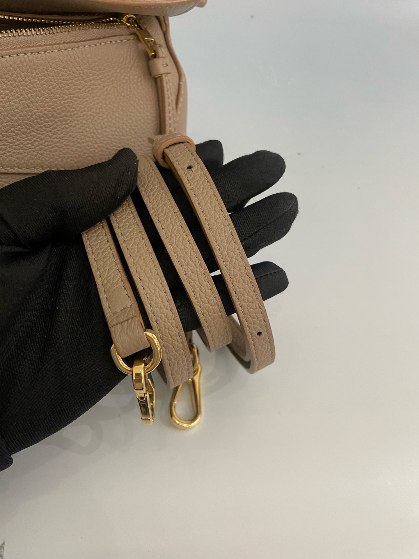 Loewe - Puzzle - Leather - Beige - (mini)