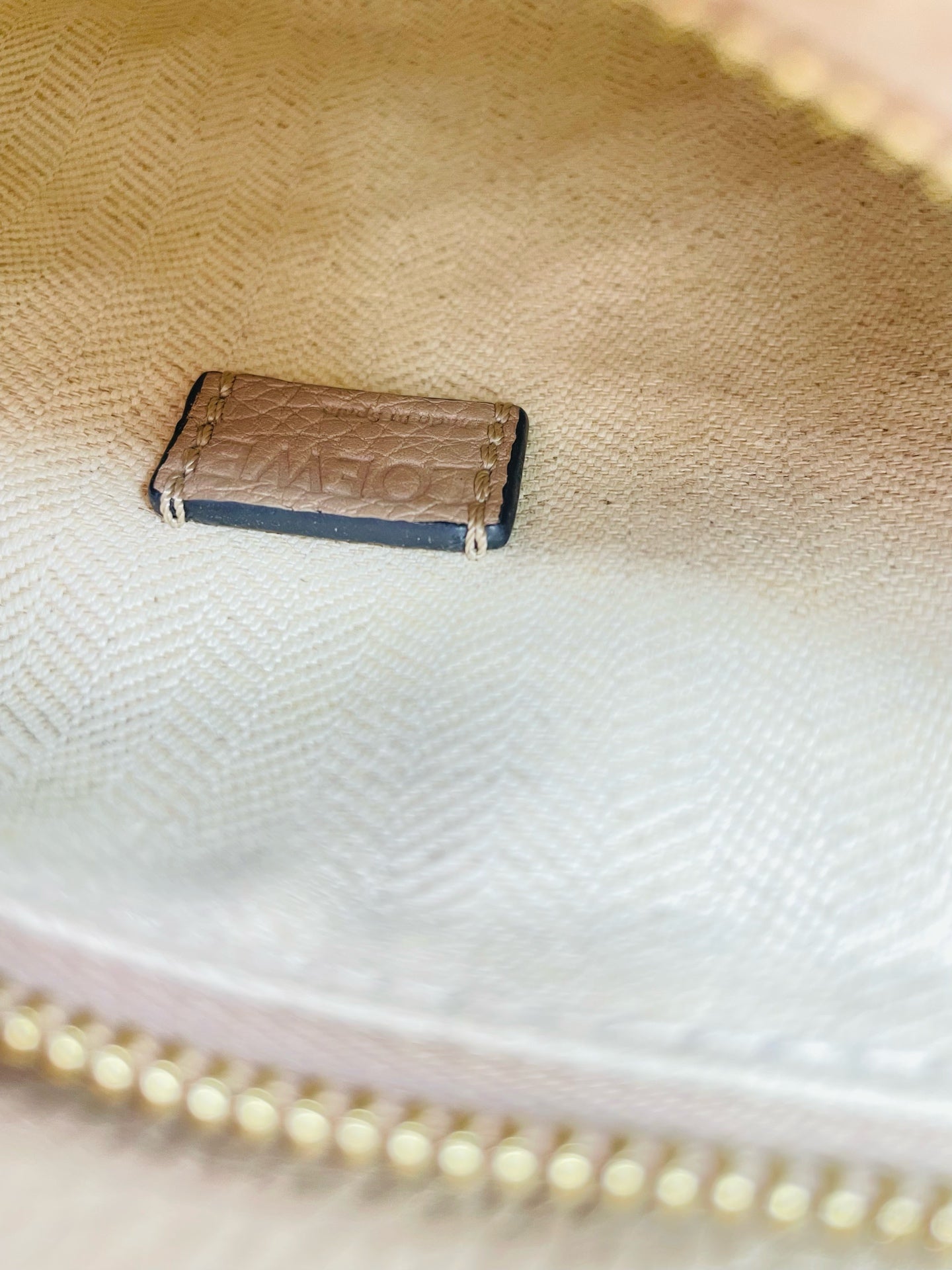 Loewe - Puzzle - Leather - Beige - (mini)