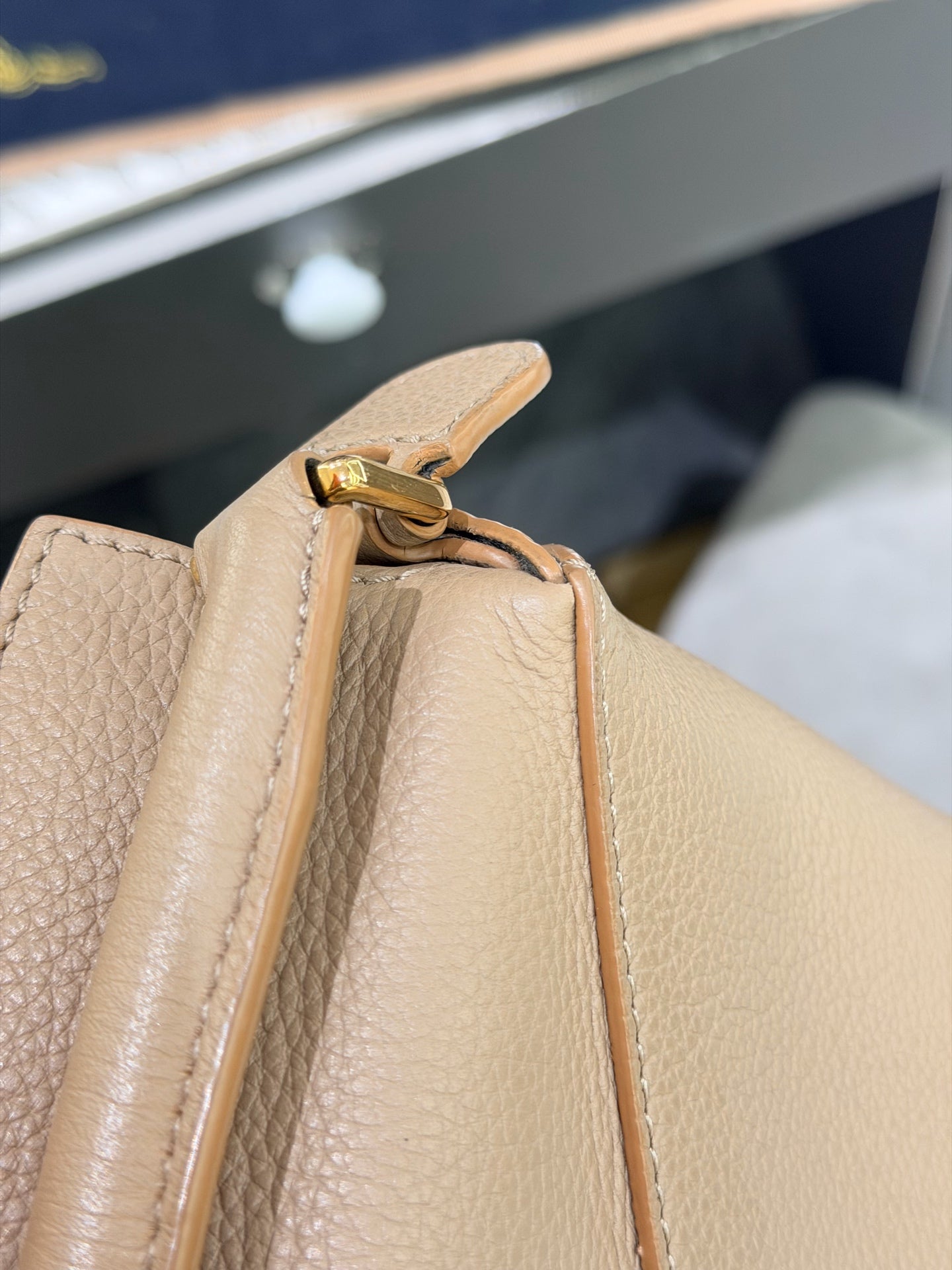 Loewe - Puzzle - Leather - Beige - (mini)