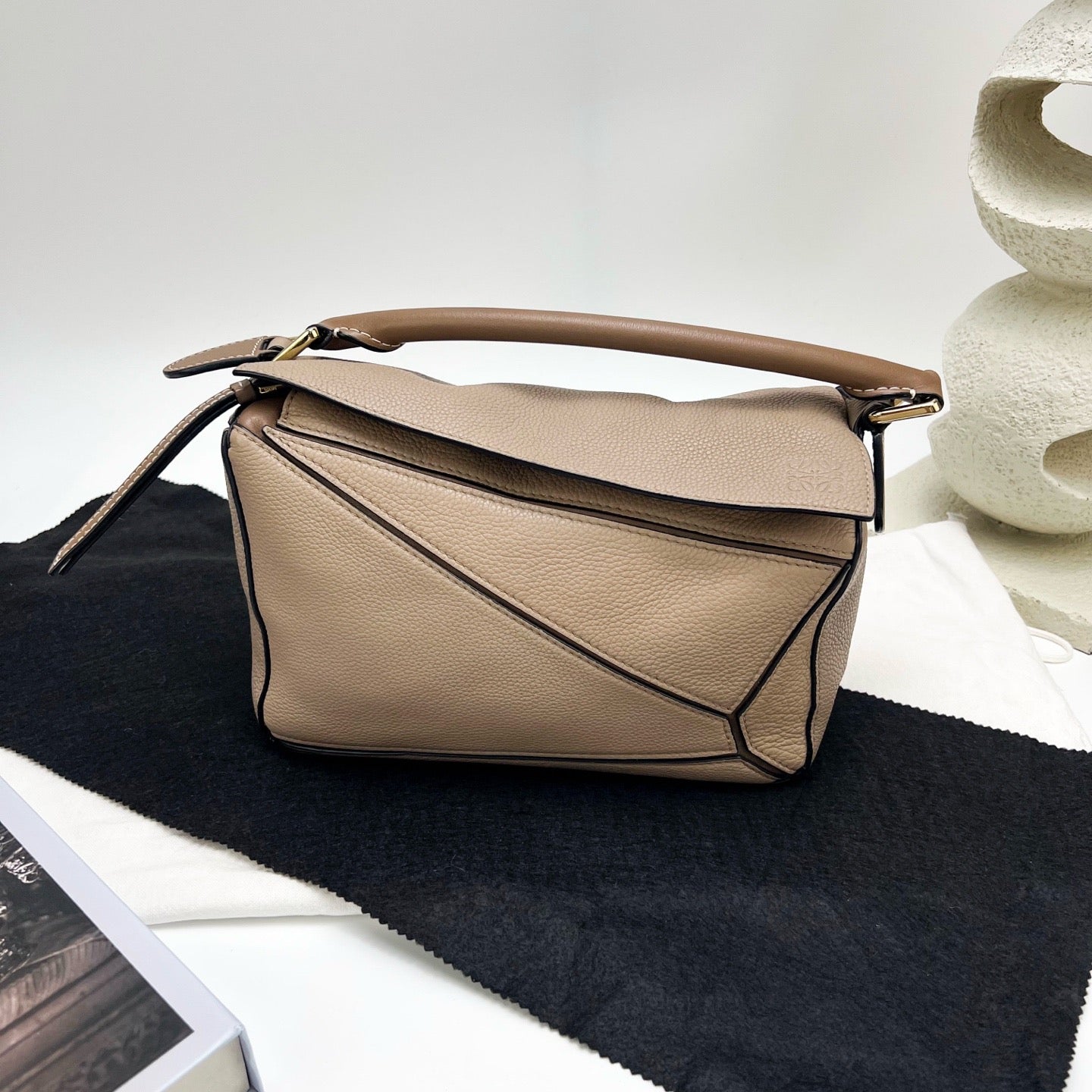 Loewe - Puzzle - Leather - Beige - (small)