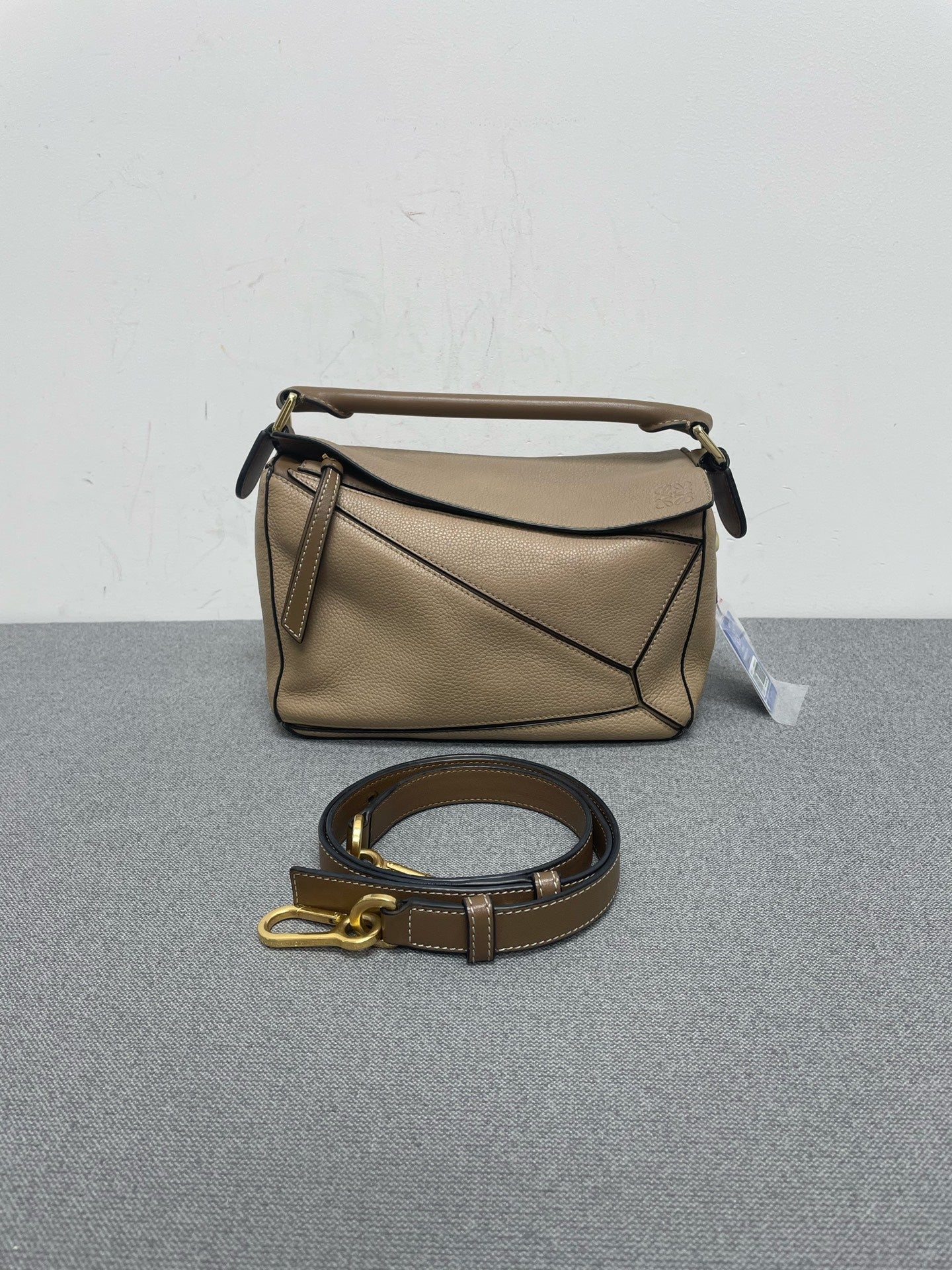 Loewe - Puzzle - Leather - Beige - (small)