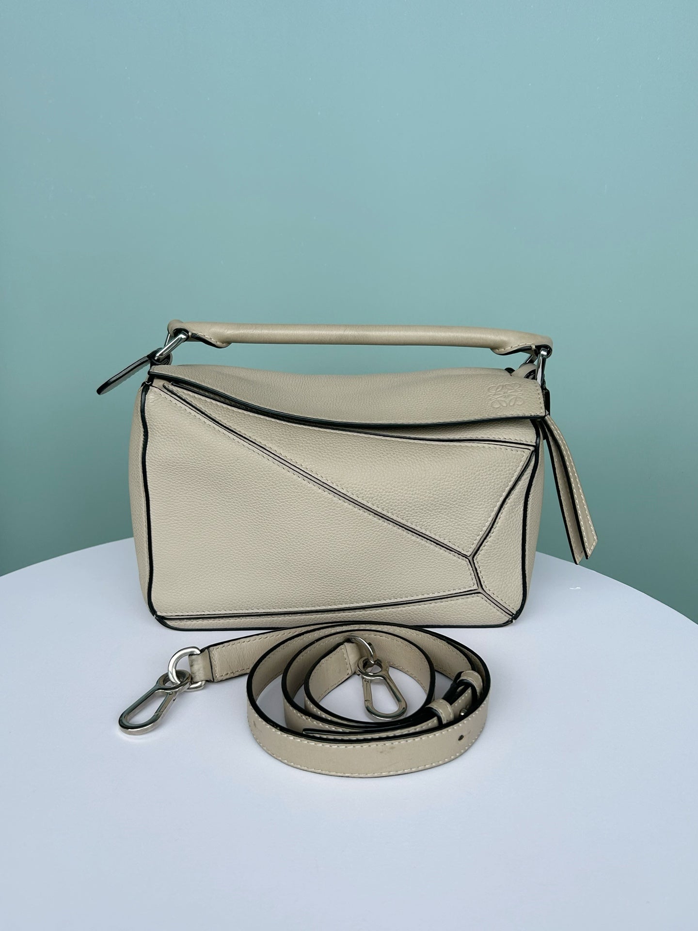 Loewe - Puzzle - Leather - Beige - (small)