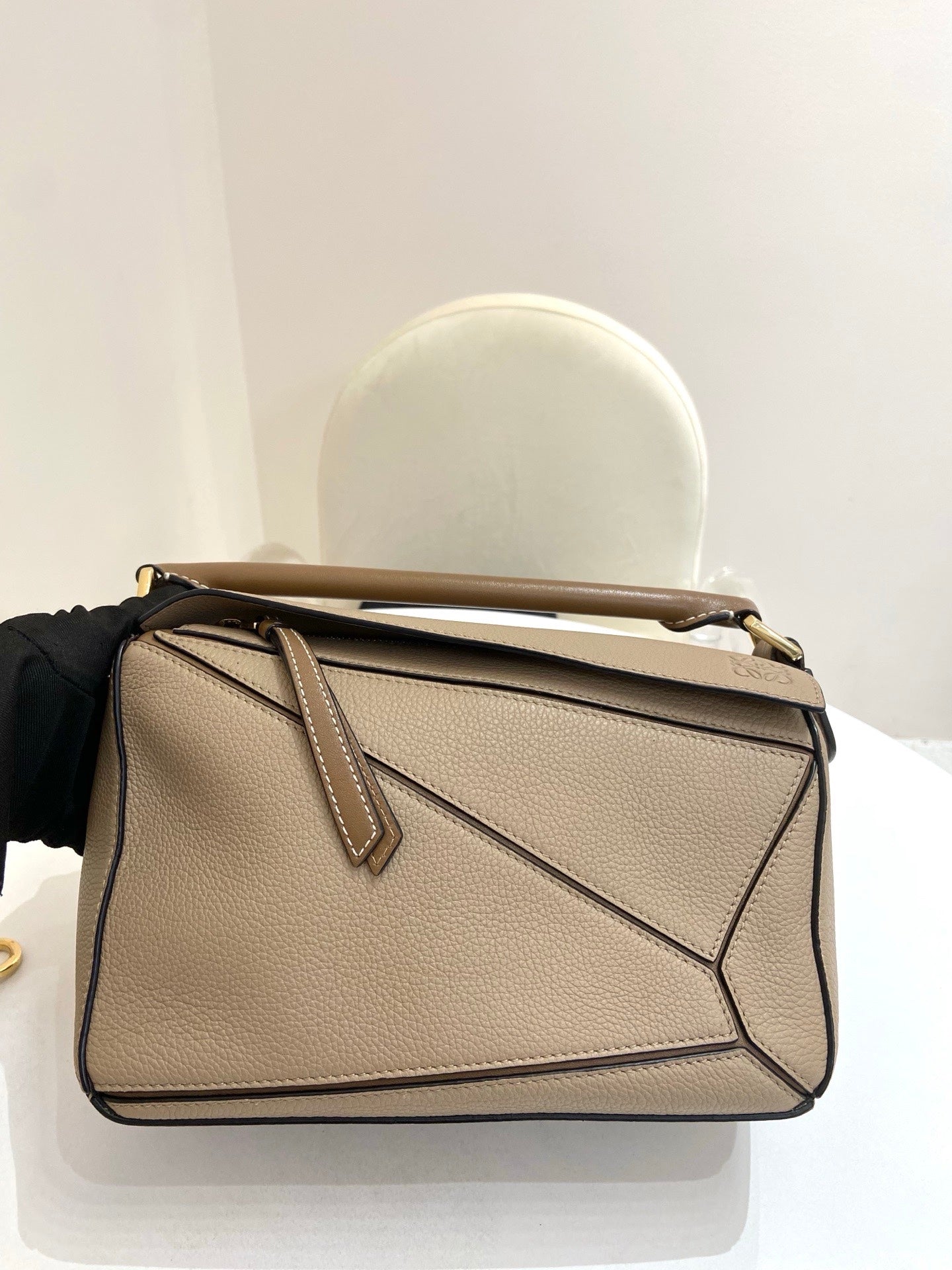 Loewe - Puzzle - Leather - Beige - (small)