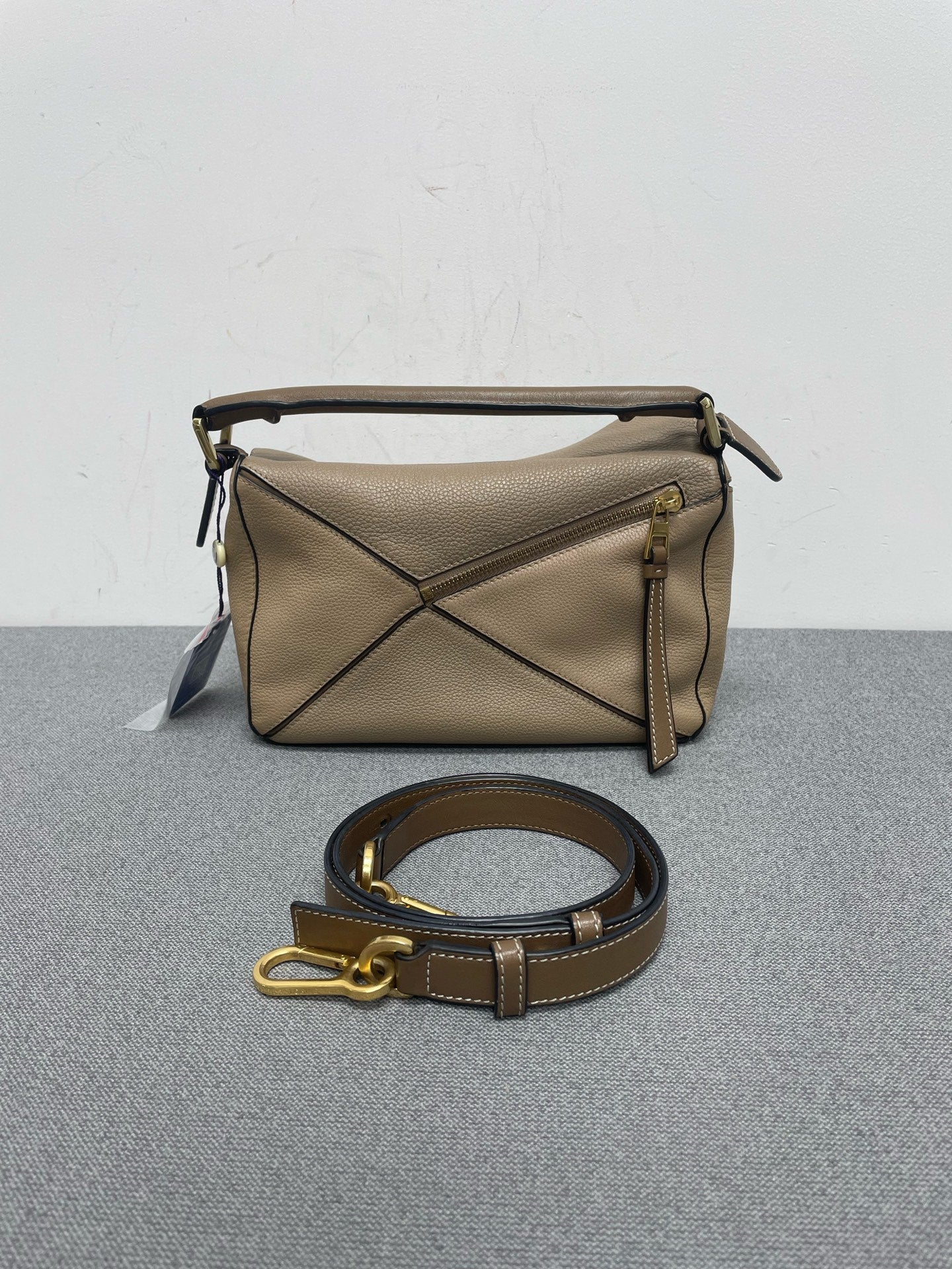Loewe - Puzzle - Leather - Beige - (small)