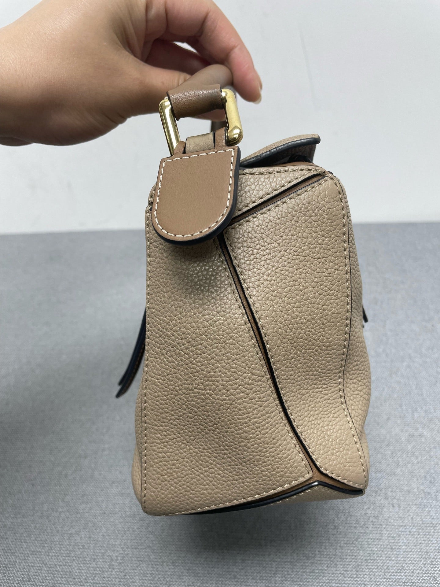 Loewe - Puzzle - Leather - Beige - (small)