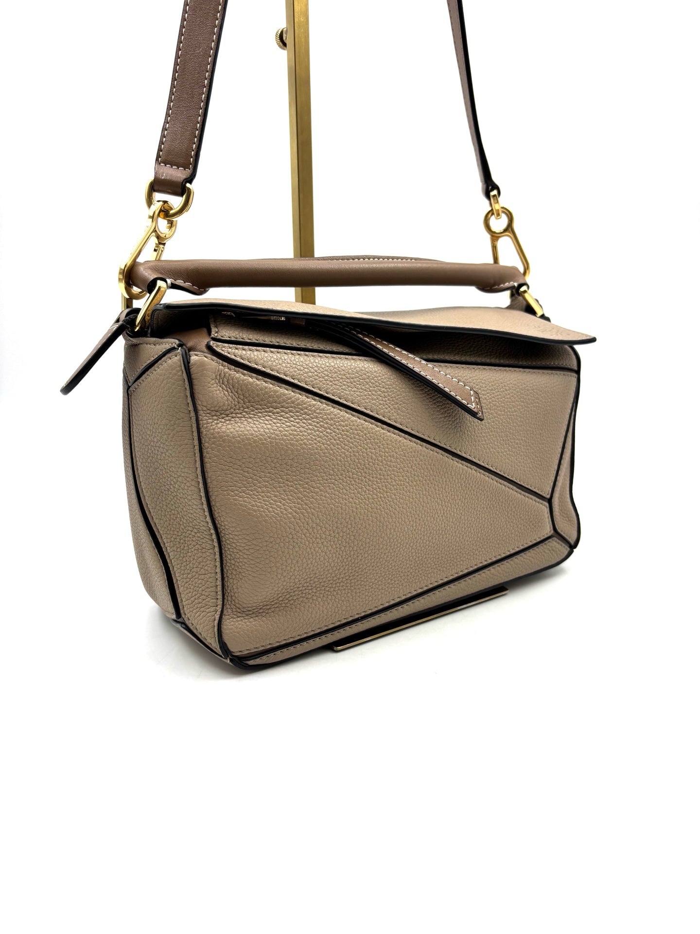 Loewe - Puzzle - Leather - Beige - (small)