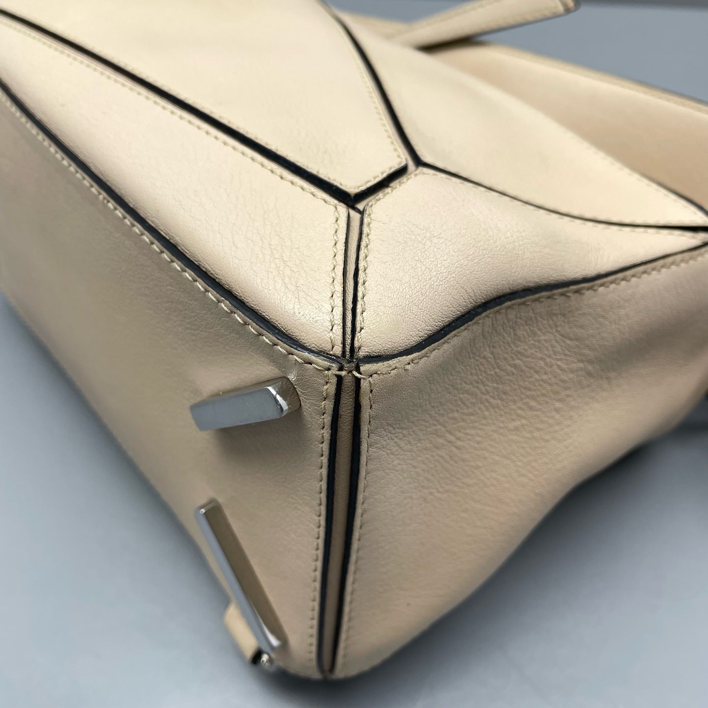 Loewe - Puzzle - Leather - Beige - (small)
