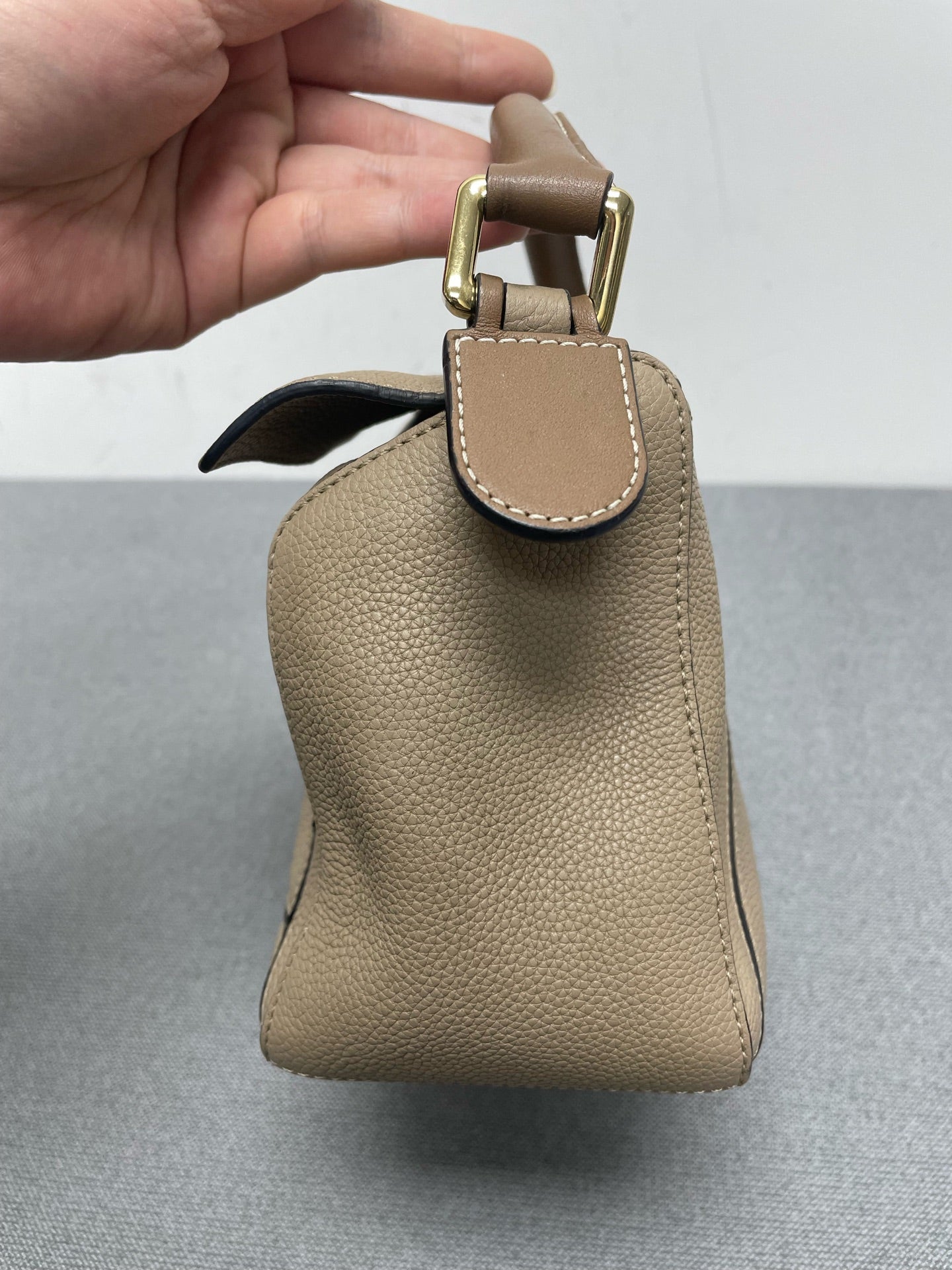 Loewe - Puzzle - Leather - Beige - (small)