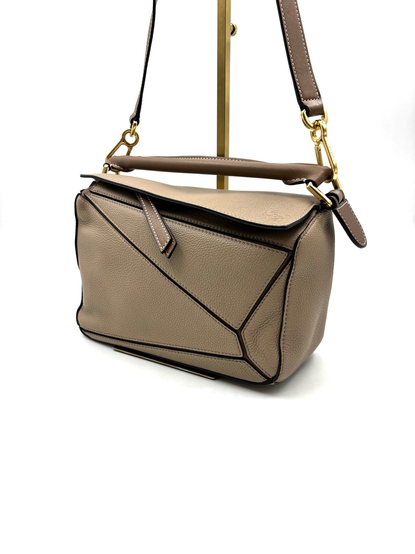Loewe - Puzzle - Leather - Beige - (small)