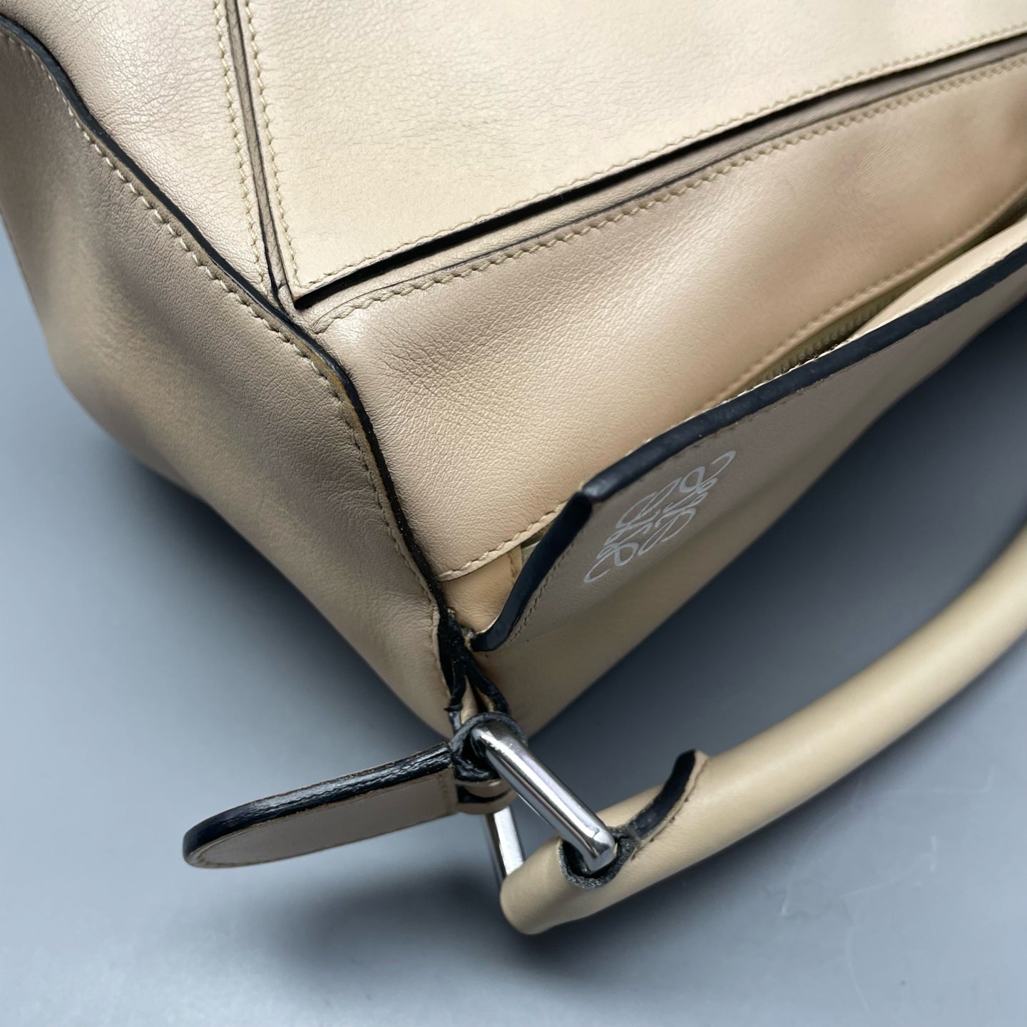 Loewe - Puzzle - Leather - Beige - (small)
