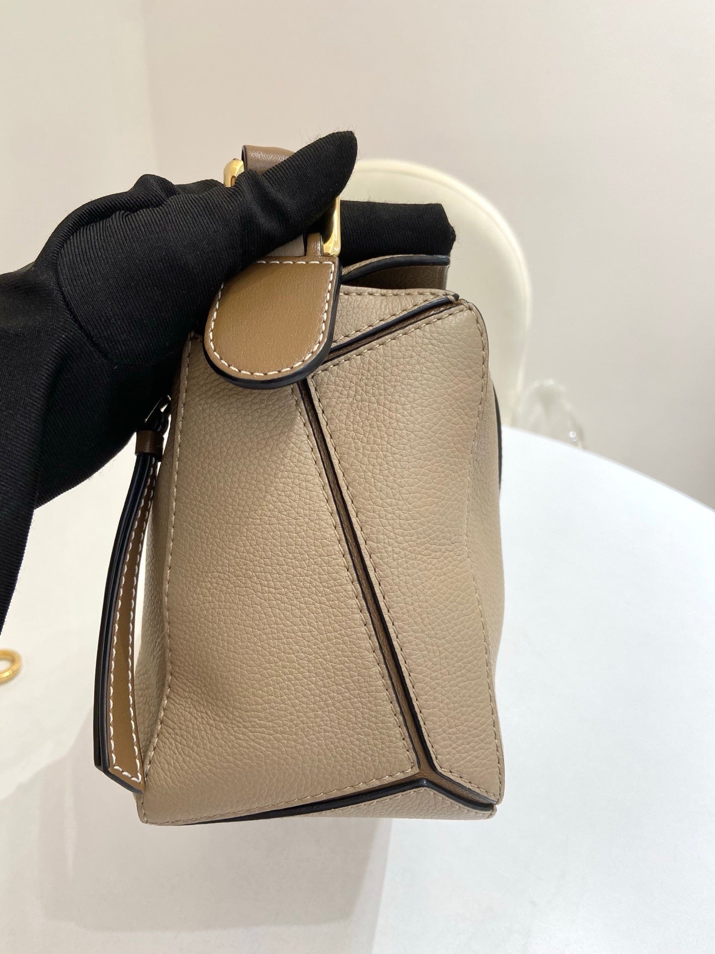 Loewe - Puzzle - Leather - Beige - (small)